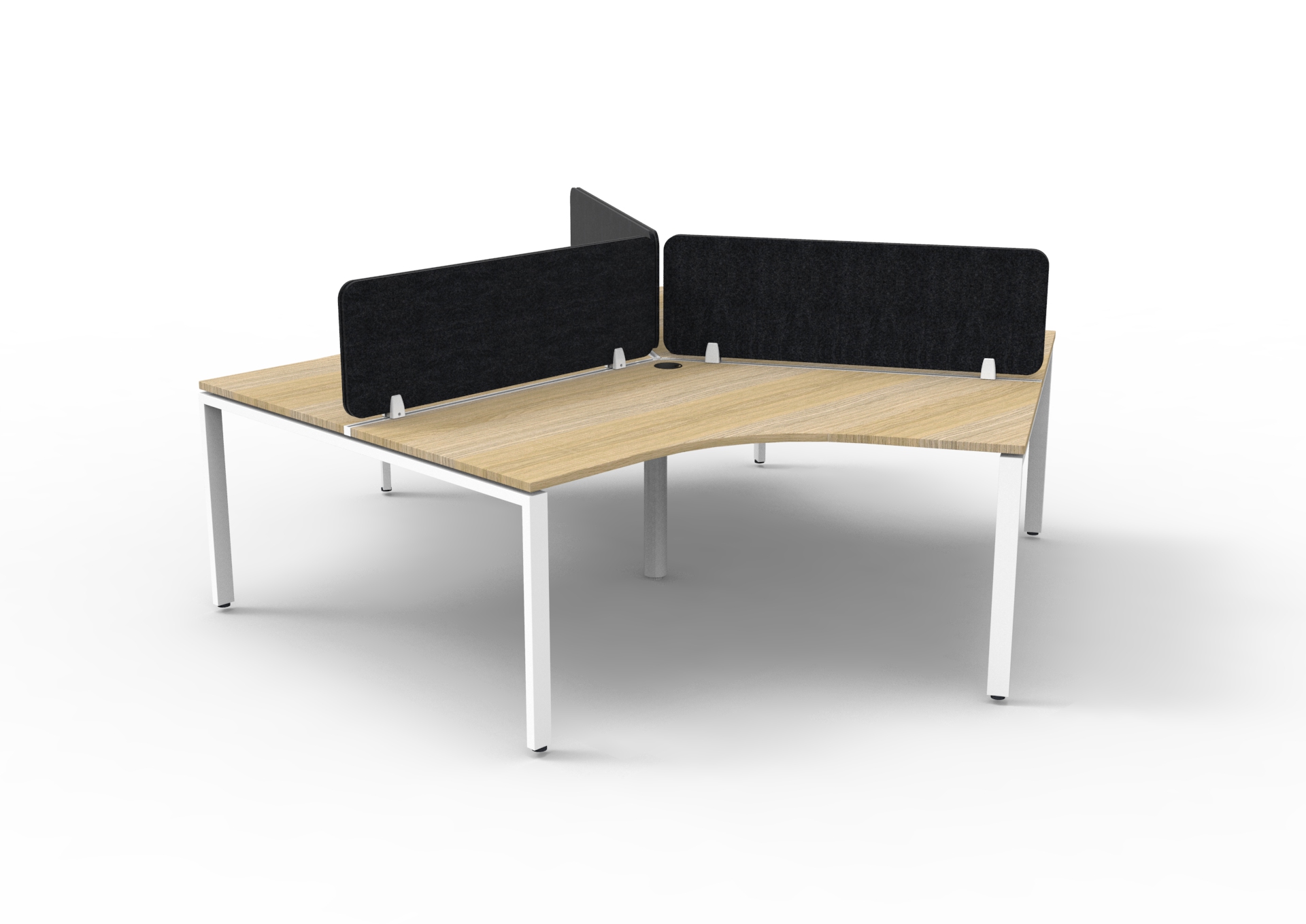 INFINITY 120 DEGREE WORKSTATION – PROFILE LEG