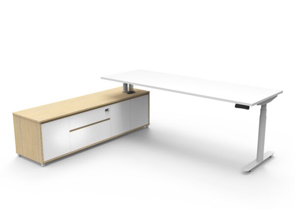 Halo Plus Executive Desk & Cabinet - Image 4