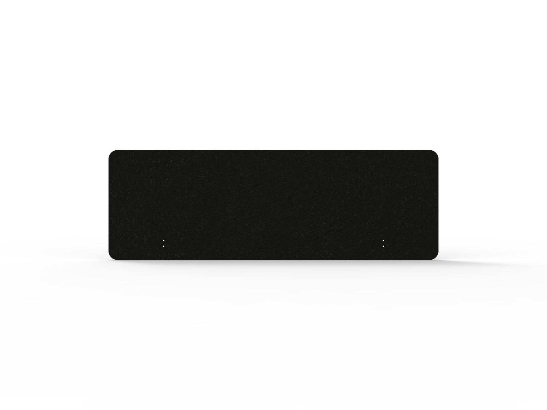 Rapidline Acouline 3 Quarter Mount Screen – Coal 070 | 24mm × 1500mm × 600mm Workstation Divider