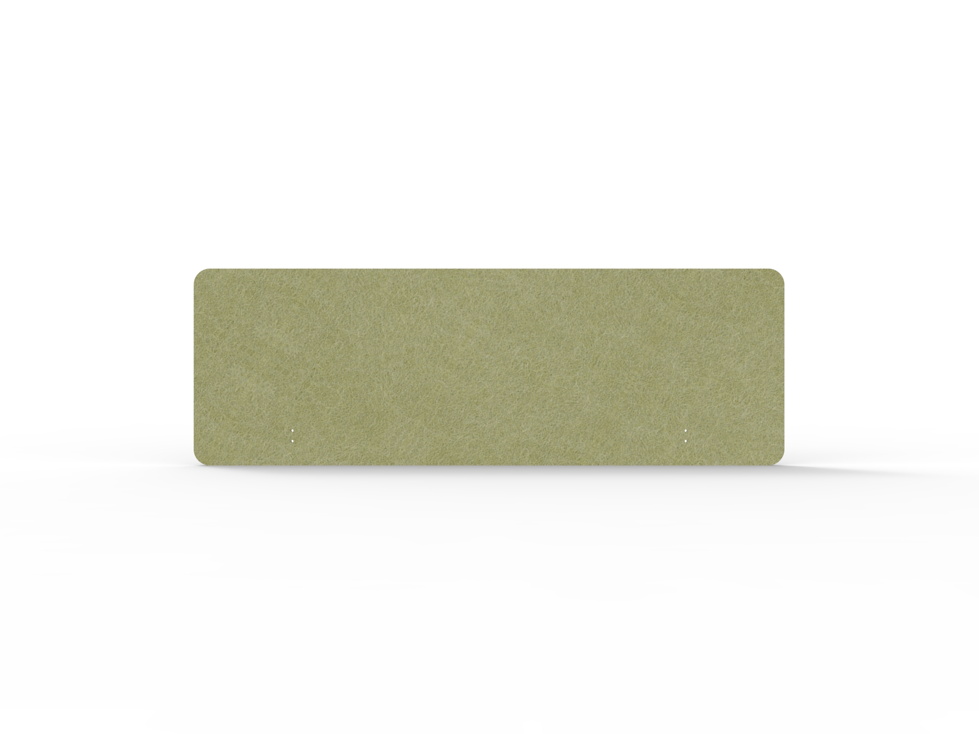 Acouline 3 Quarter Mount Screen – Fern 420 | 1500mm × 600mm | 12mm Acoustic Workstation Panel