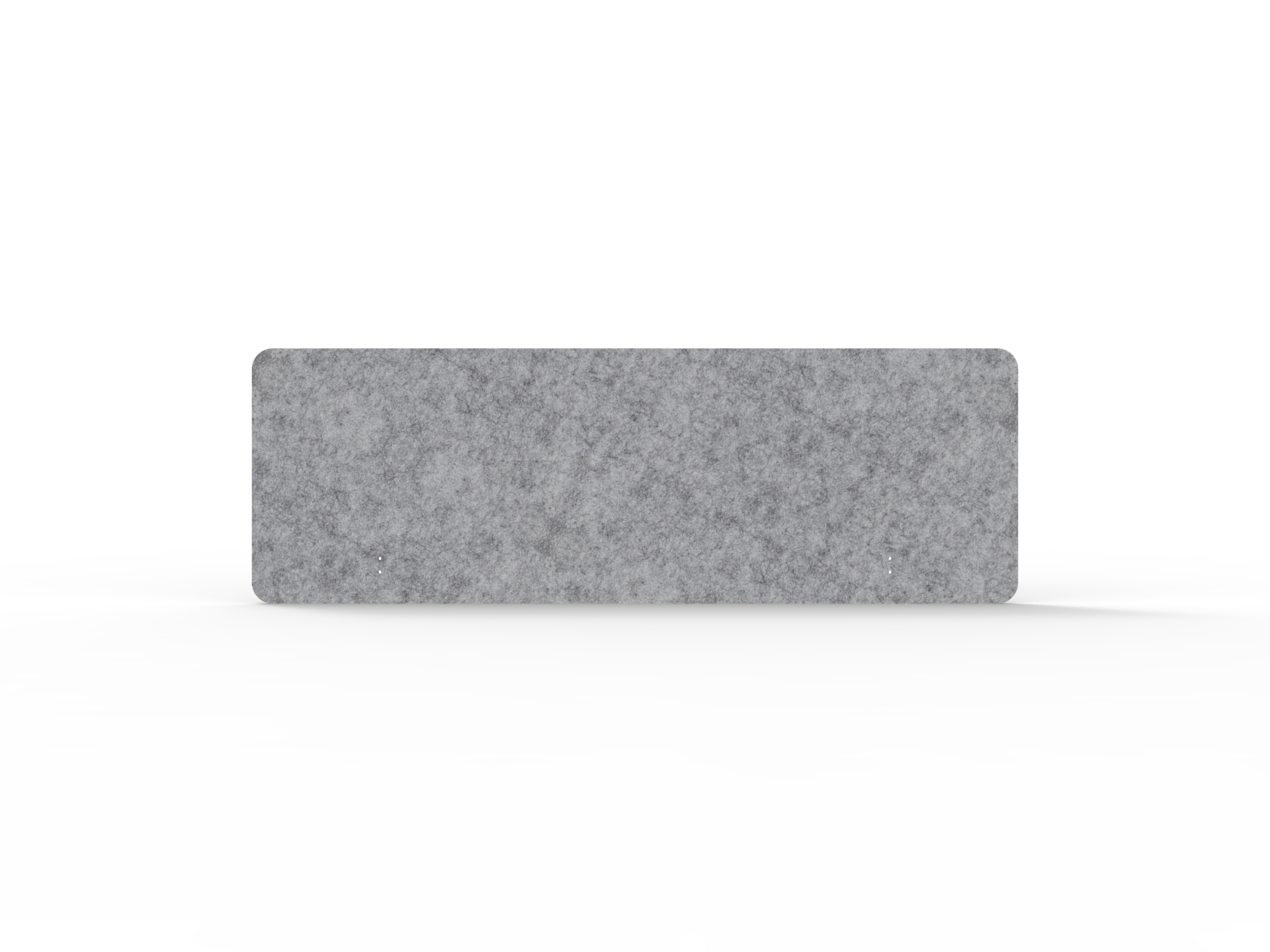 Acouline 3 Quarter Mount Workstation Screen – Flint 030 | 12mm Thick x 1500mm Wide x 600mm High | Rapidline