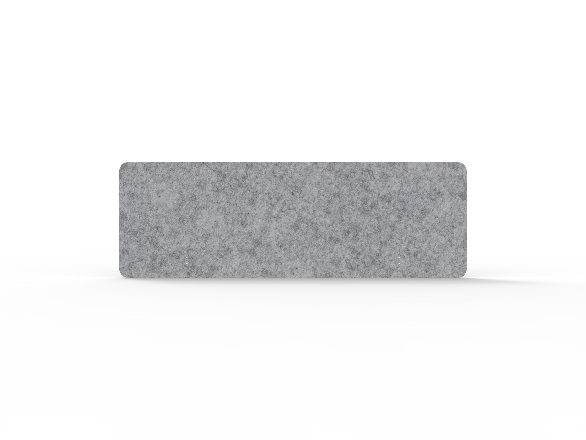 Acouline 3 Quarter Mount Screen – Flint 030 | 1800mm × 600mm | 12mm Acoustic Workstation Panel