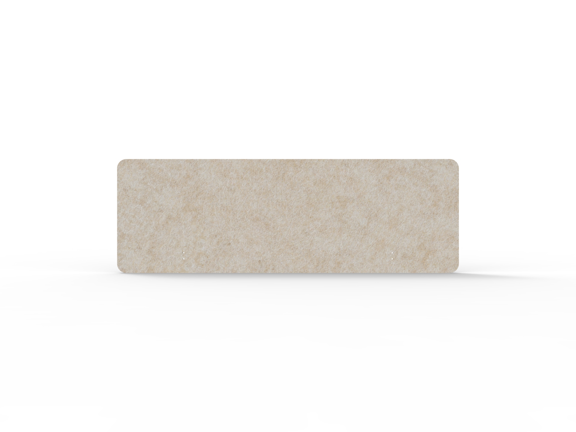 Acouline 3 Quarter Mount Workstation Screen – Truffle | 1800 x 600mm | 12mm Thick