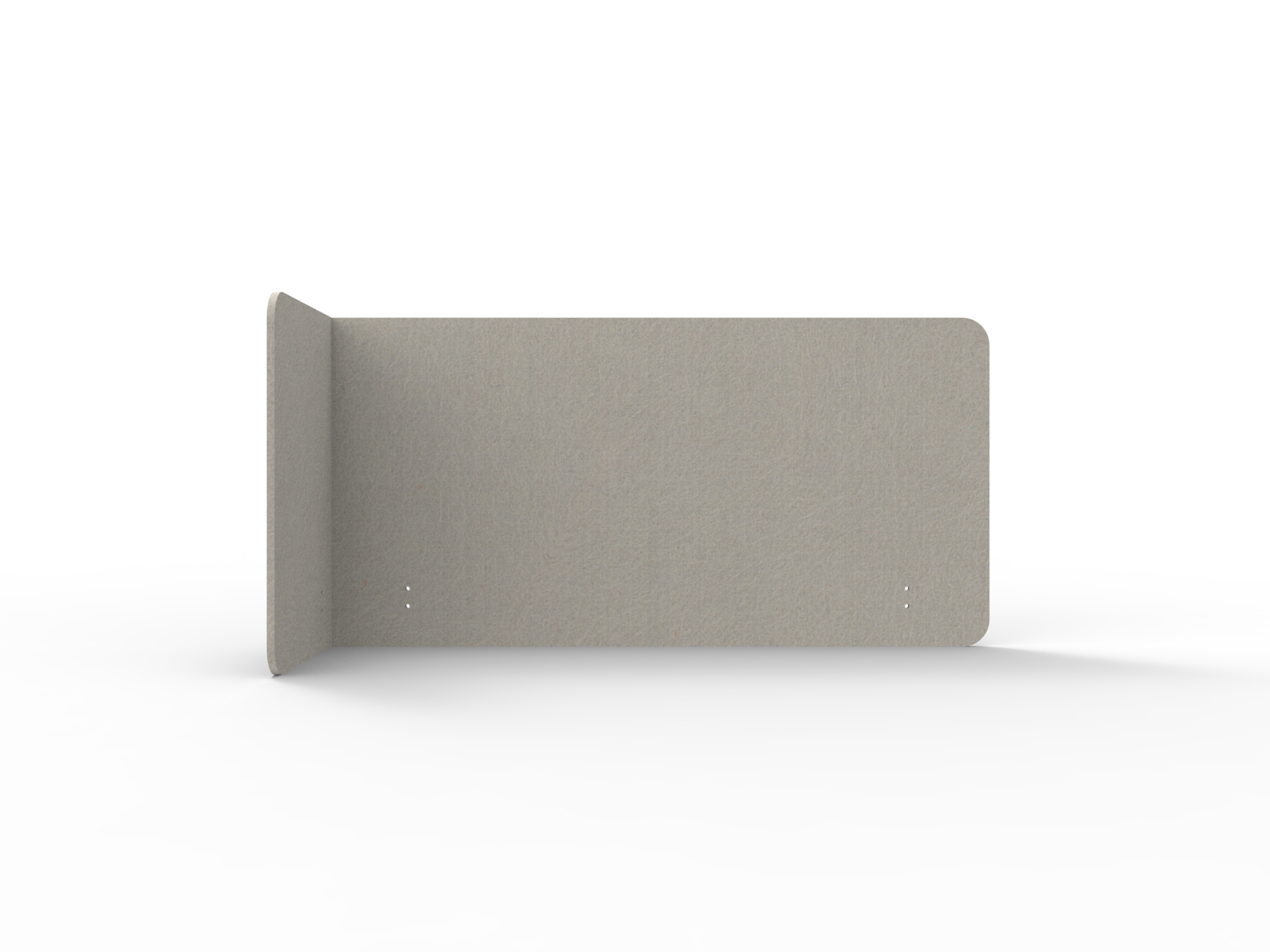 Acouline Quarter Screen – Single End Wrap, Left Return – Mist (500) | Rapidline