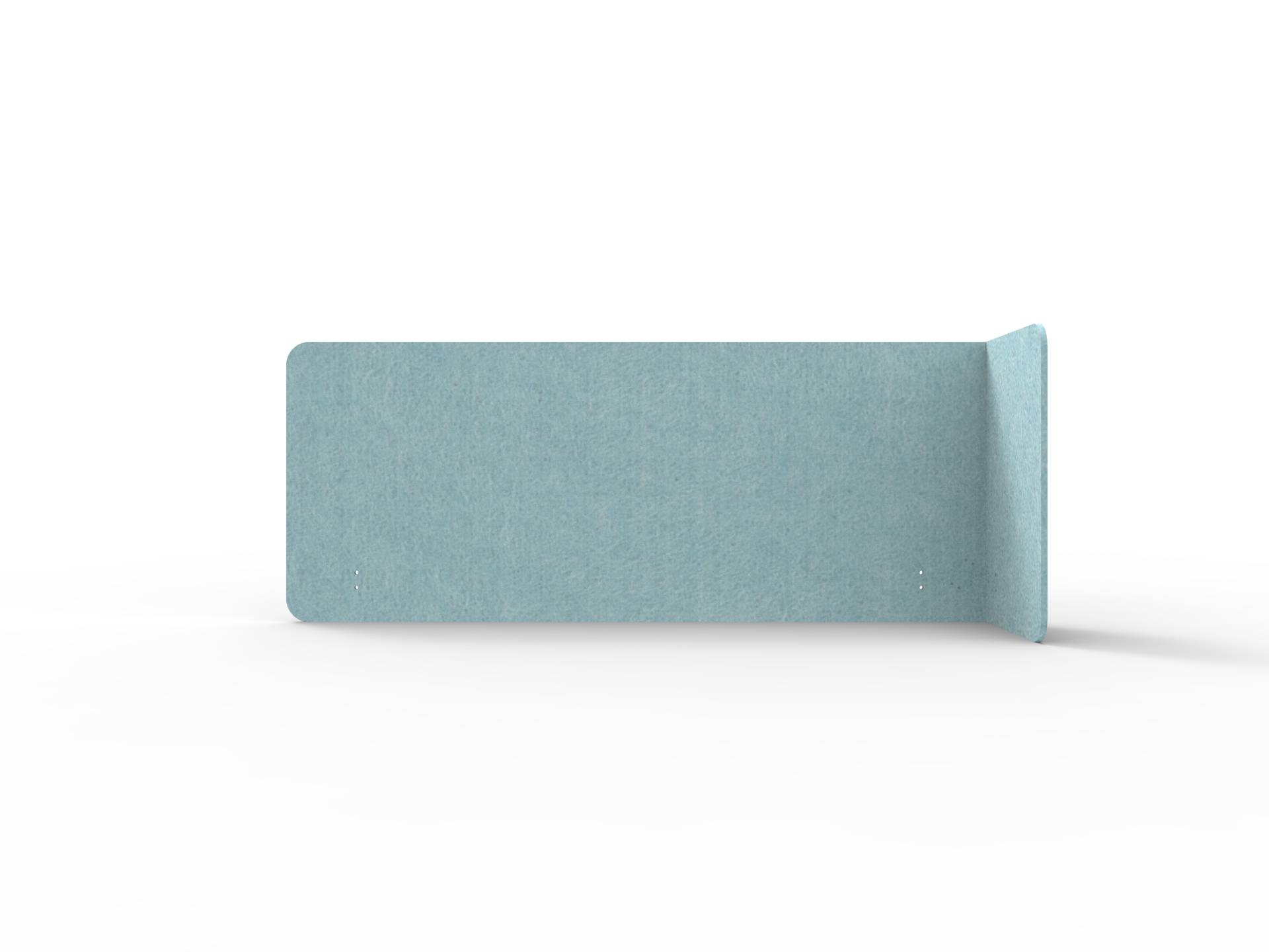 Rapidline Acouline Quarter Screen – Single End Wrap, Right Return | Stream | 24mm x 1900mm x 600mm