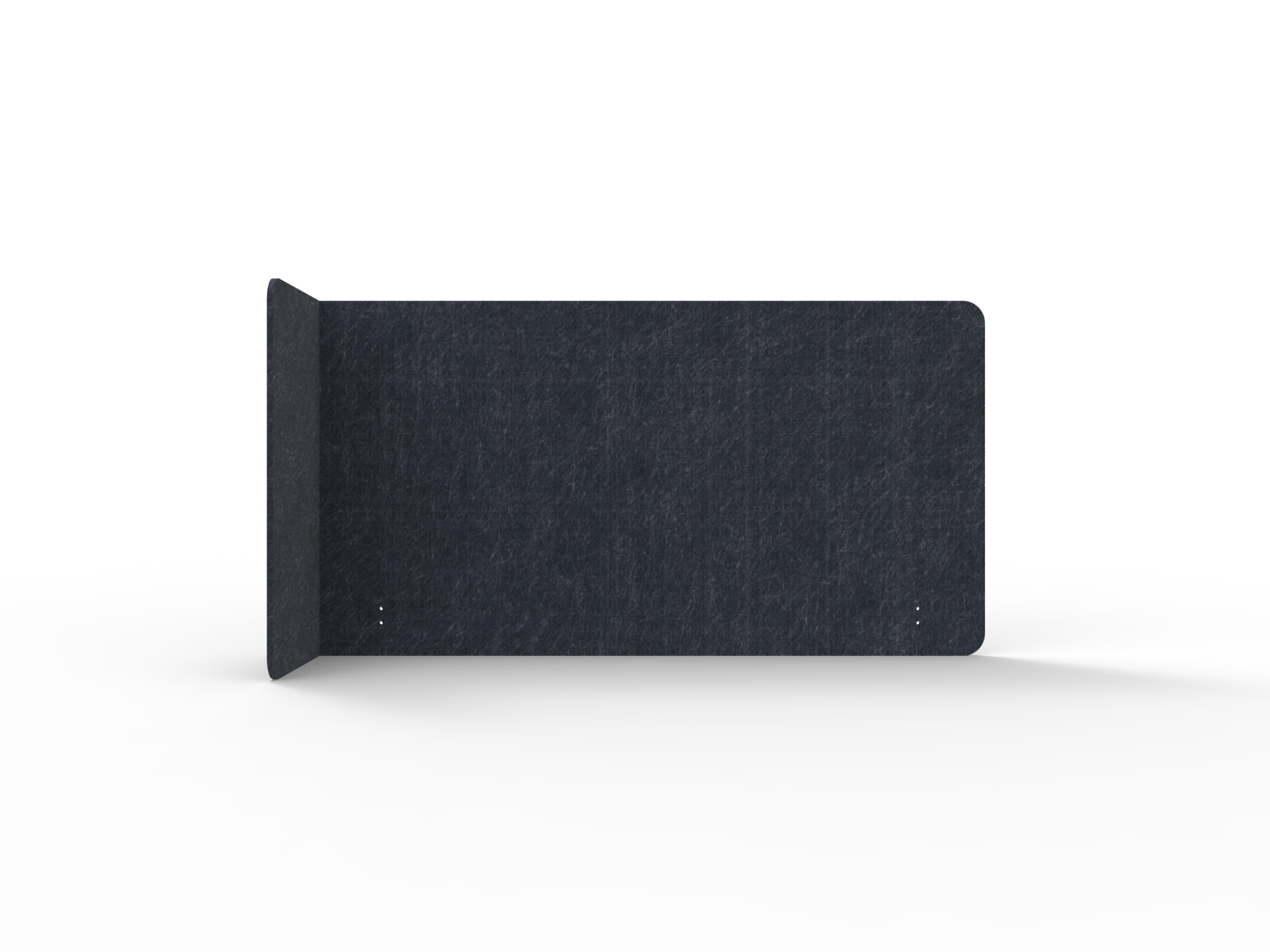Rapidline Acouline Quarter Screen – Single End Wrap Left Return | Lake 170 | 24mm | 800mm H x 1900mm W (Fits 1500mm Worktop)