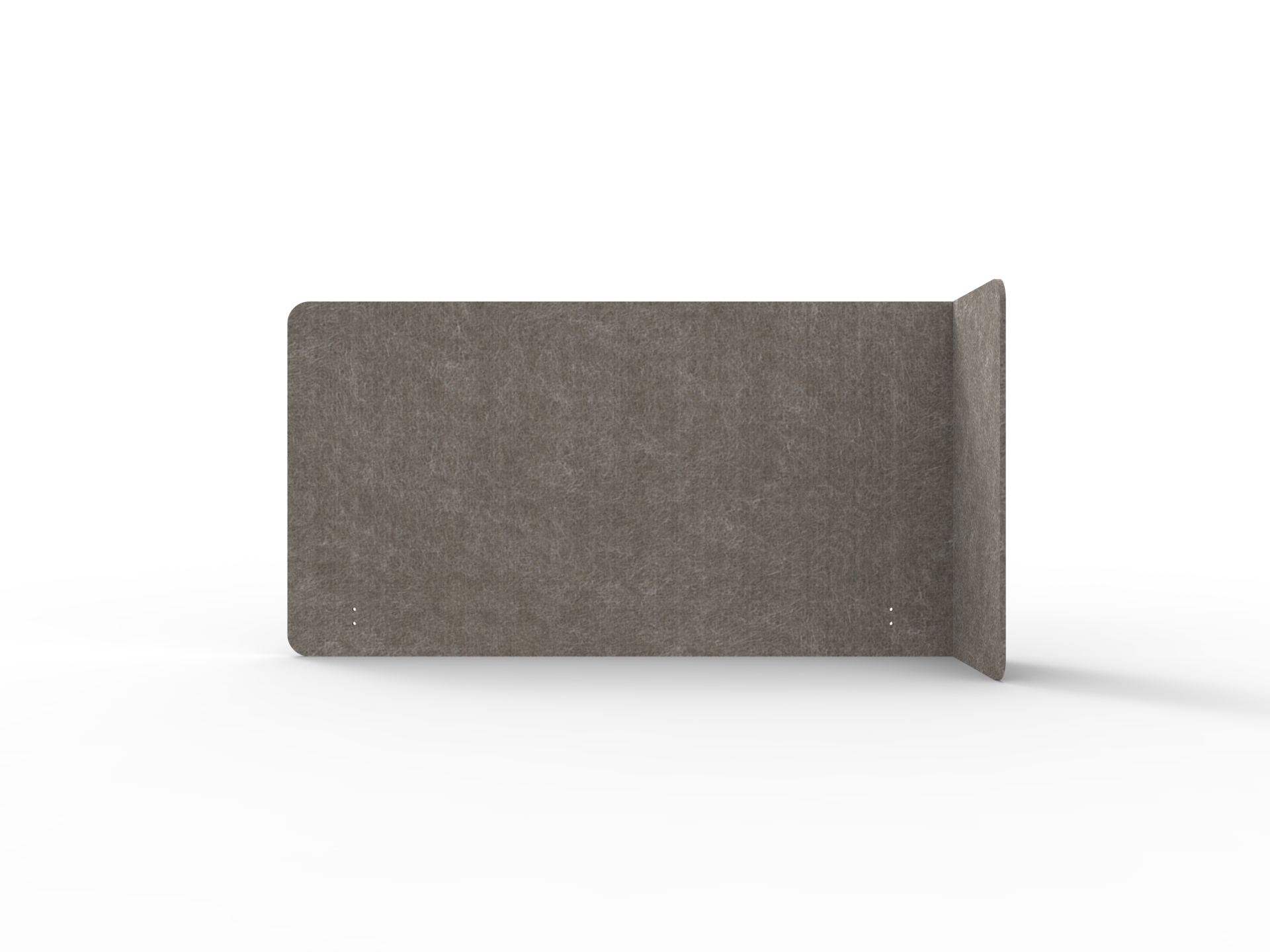 Rapidline Acouline Quarter Screen – Single End Wrap, Right Return | Drift 130 | 1900mm x 800mm | 12mm