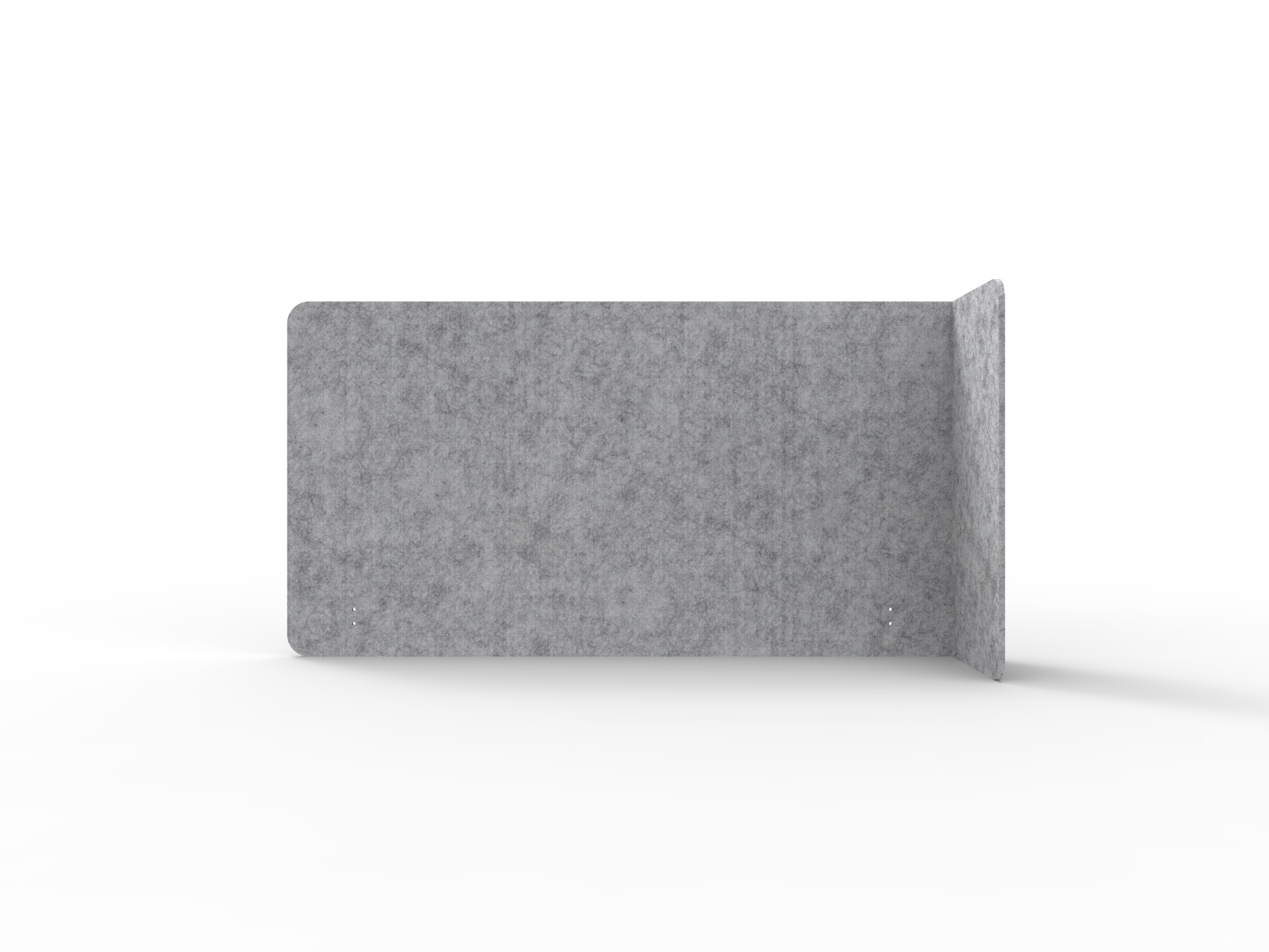 Rapidline Acouline Quarter Screen – Single End Wrap Right Return | Flint 030 | 24mm × 1900mm × 800mm