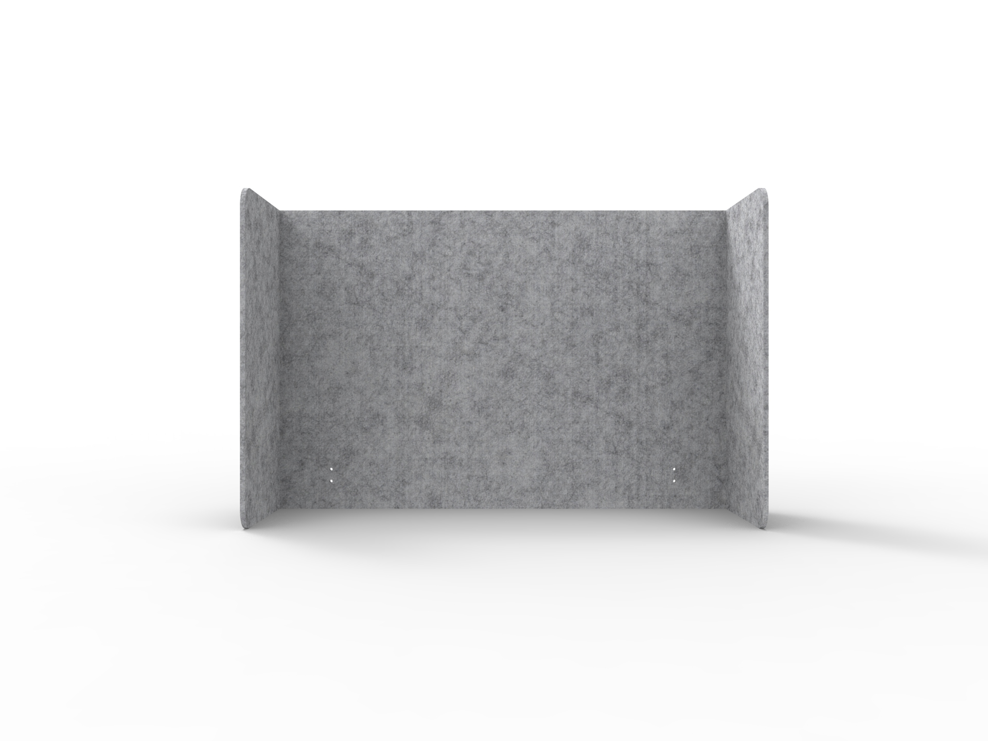 Acouline Quarter Screen – Double End Wrap | Flint 030 | 800mm H x 2000mm W | 24mm | Rapidline