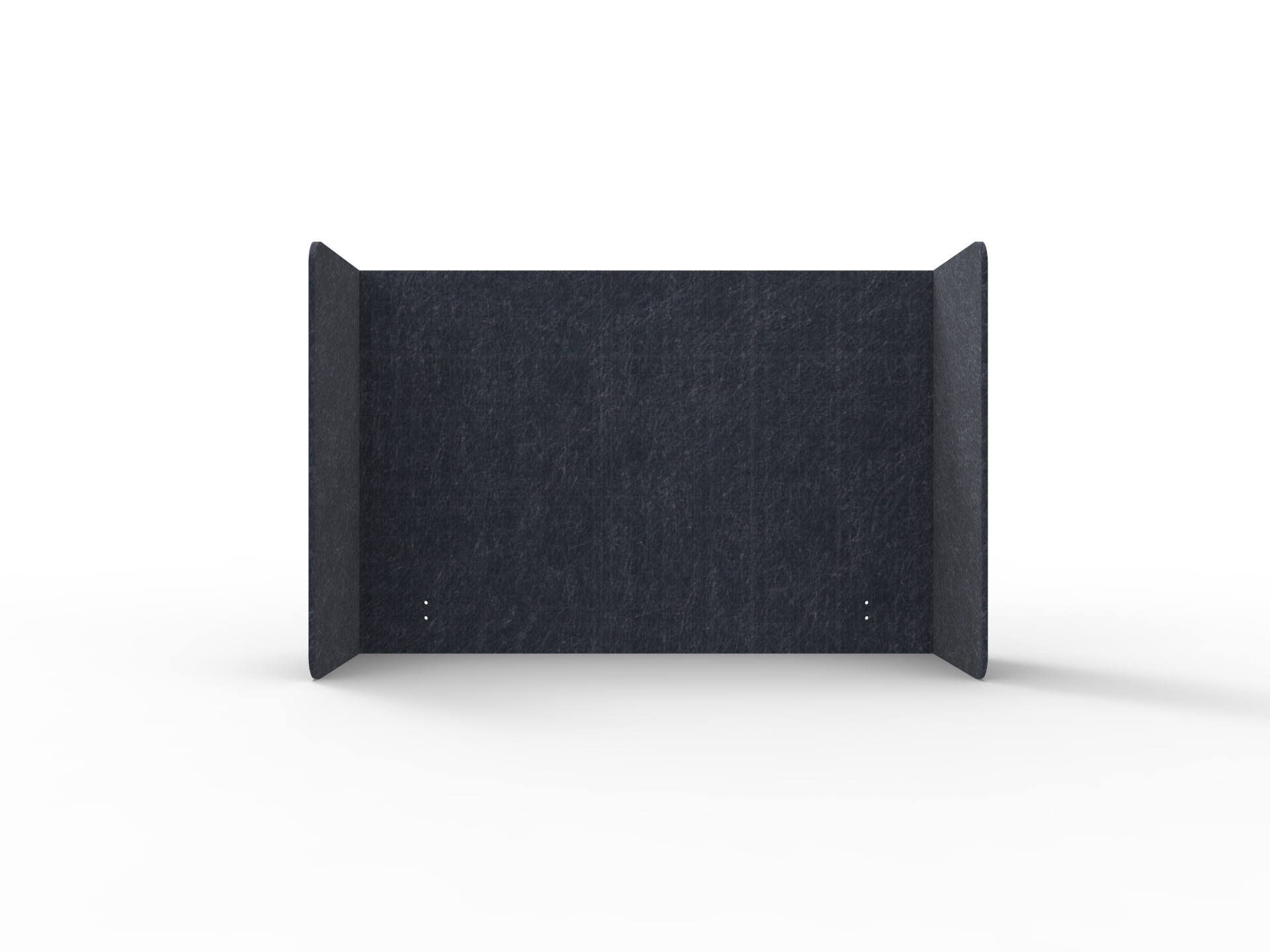 Acouline Double End Wrap Screen – Lake | 800mm H × 2000mm W | 12mm Thick | Suits 1200mm Desktops