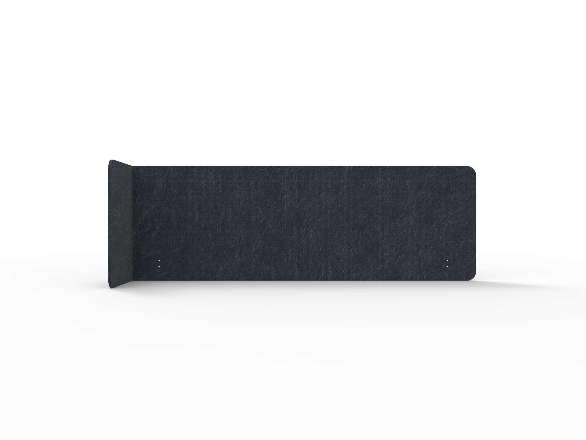 Rapidline Acouline Quarter Screen – Single End Wrap, Left Return – Lake 170 – 24mm, 600mm H, 2200mm W (Fits 1800mm Worktop)