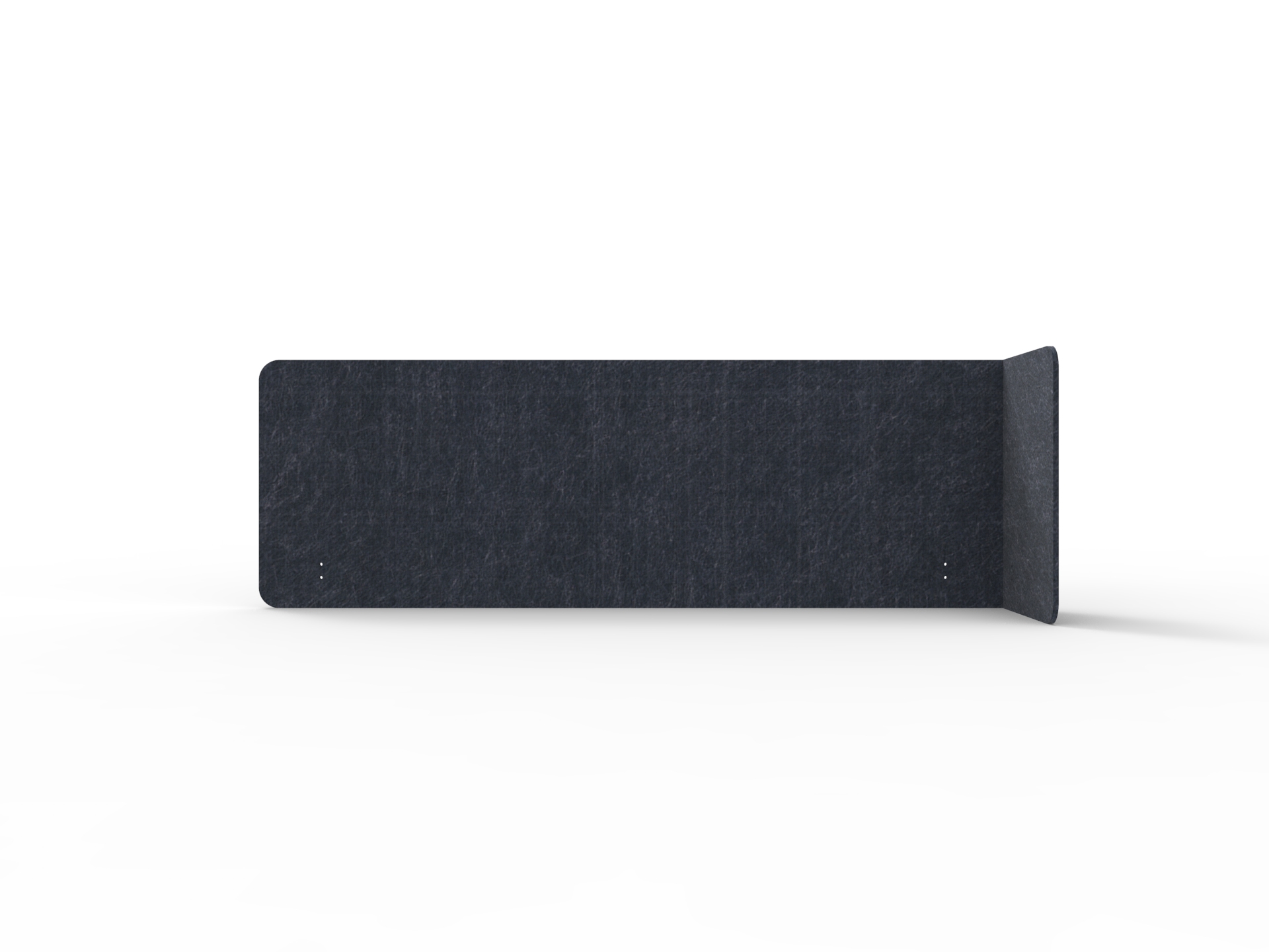 Rapidline Acouline Quarter Screen – Single End Wrap, Right Return | Lake 170 | 12mm | 600mm Height | Fits 1800mm Worktop
