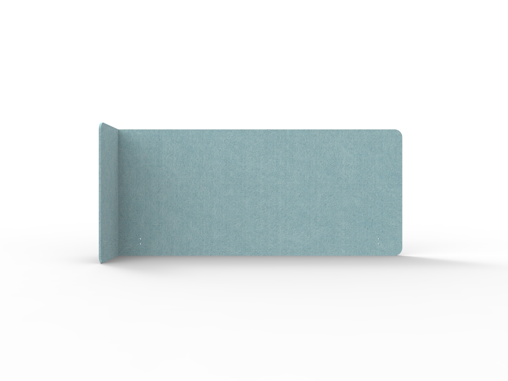 Rapidline Acouline Quarter Screen – Single End Wrap, Left Return | 12mm, 2200mm W × 800mm H, Stream 240 (Suits 1800mm Worktop)