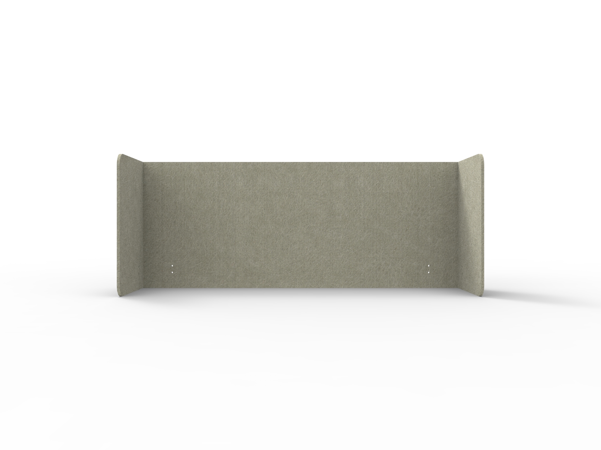 Acouline Double End Wrap Acoustic Screen – Moss 090 | 2300mm × 600mm × 12mm | Rapidline