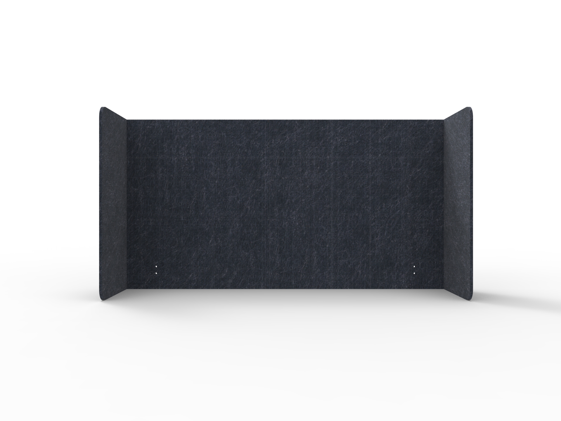 Rapidline Acouline Quarter Screen – Double End Wrap | 2300mm W x 800mm H | 24mm | Lake