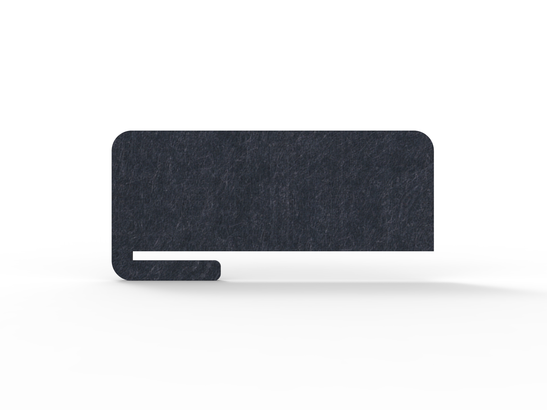 Acouline Slide On Desk Screen – Lake 170 | 800mm W × 300mm H × 12mm T | Rapidline