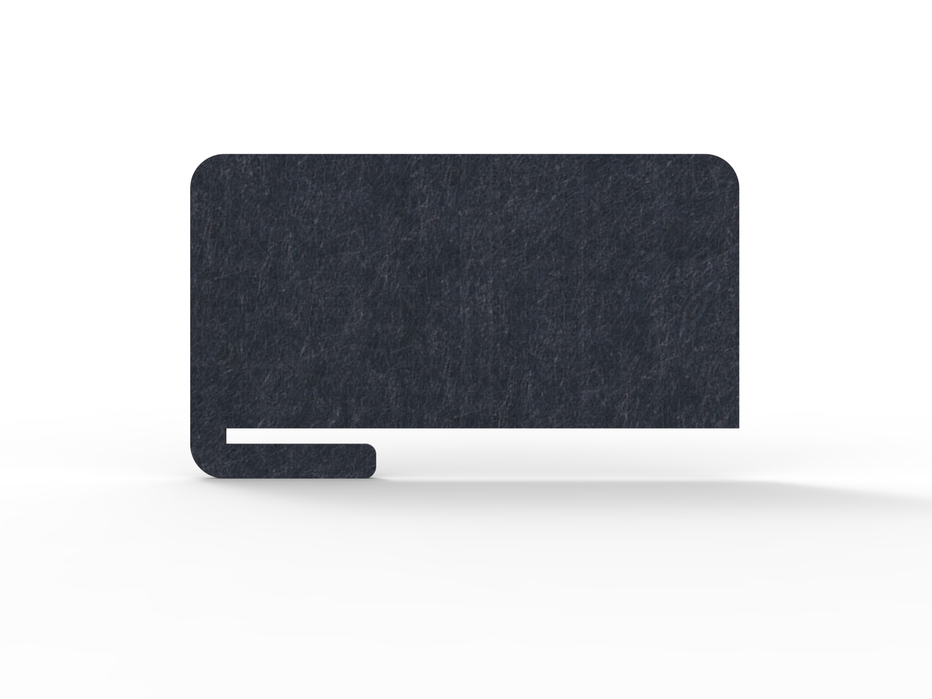 Acouline Slide-On Desk Screen – Lake 170 | 800 × 400mm | 12mm Thick | Rapidline