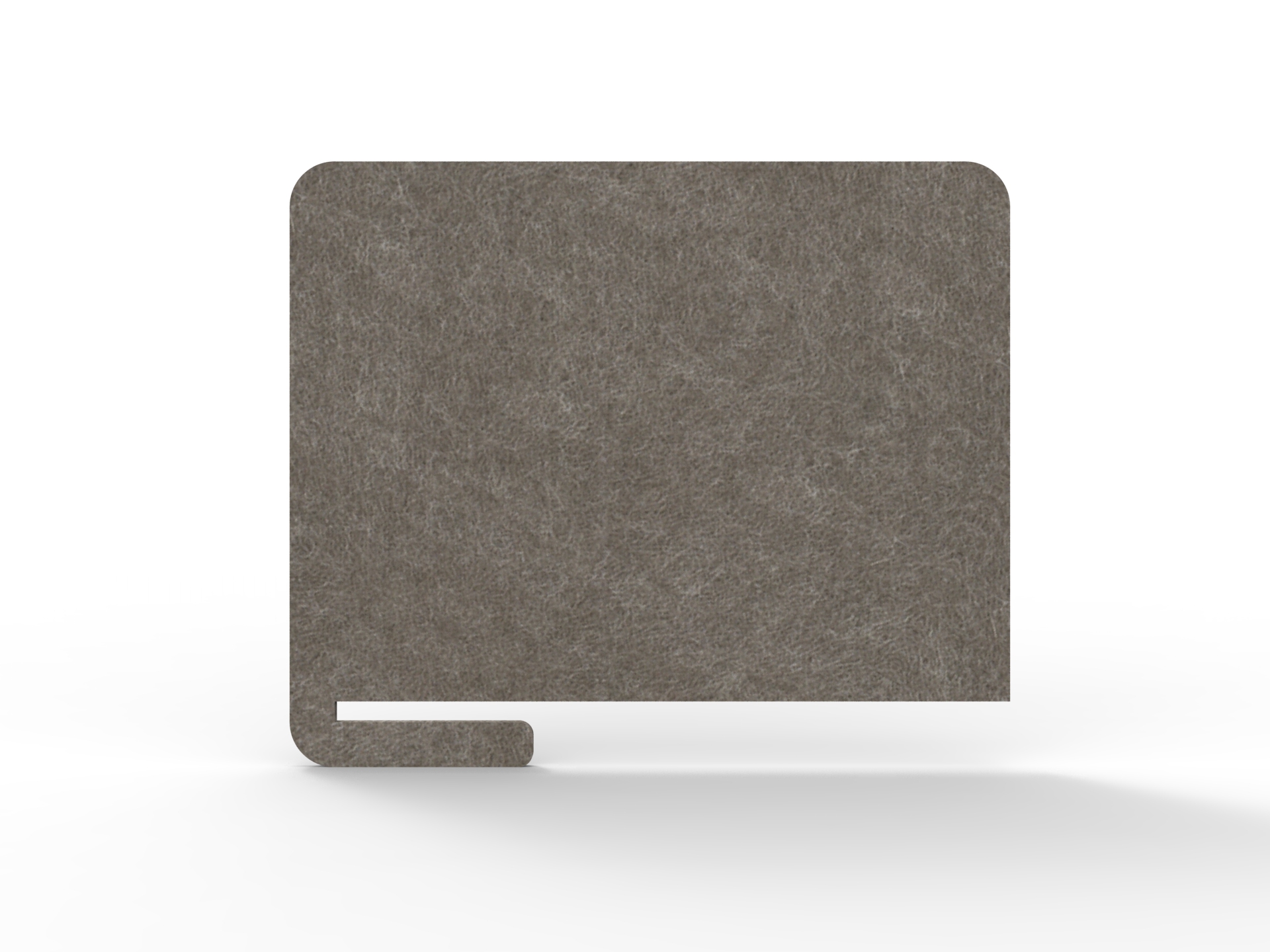 Acouline Slide-On Desk Screen – Drift 130 | 800×600mm, 24mm Thick | Rapidline