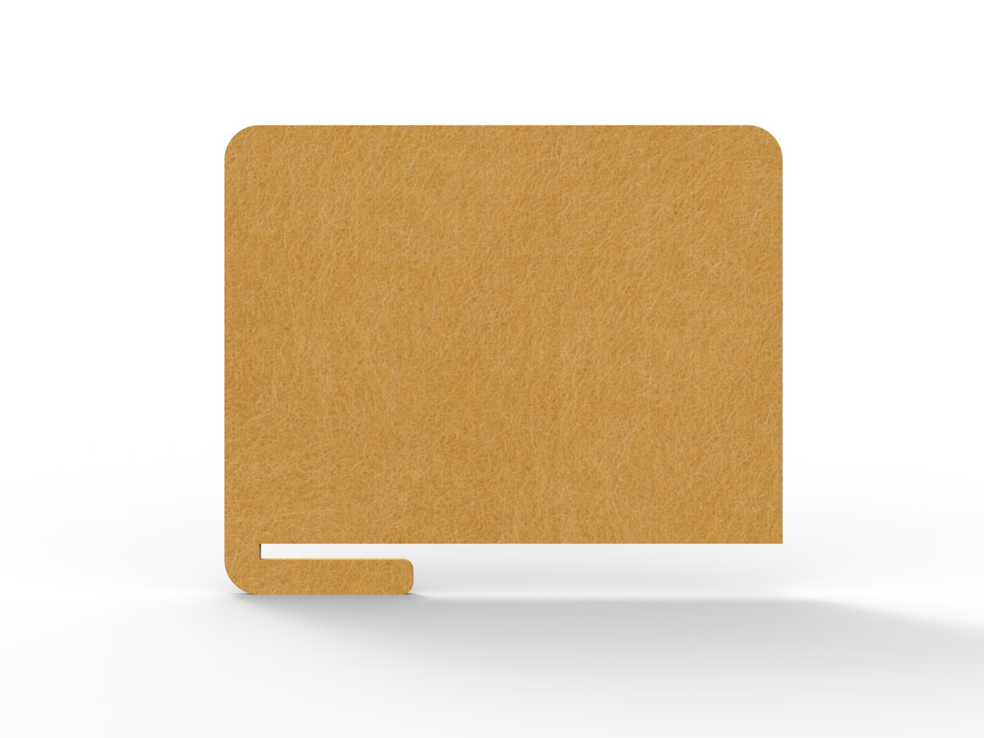 Rapidline Acouline Slide-On Desk Screen | 800 x 600mm | 12mm Thick | Reed 320