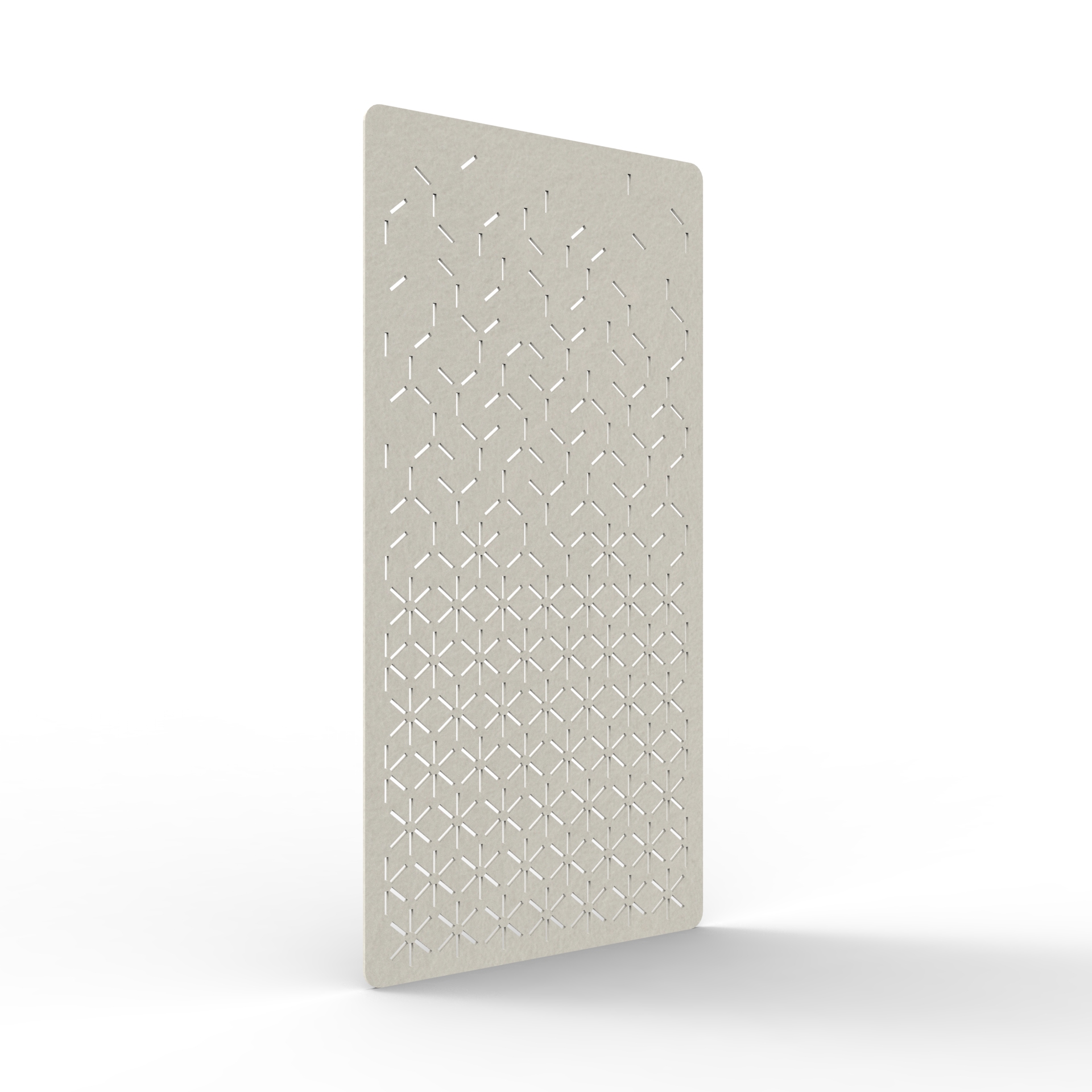 Bloom Hanging Screen - 2700mm H x 24mm T x 1200mm W in Frost 380 - Image 2