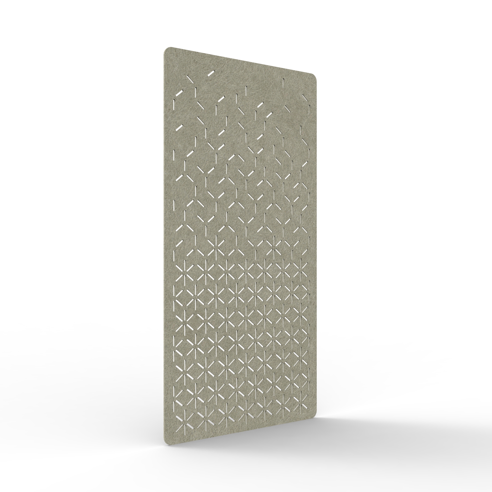 Bloom Hanging Screen - 2400mm H x 12mm T x 1200mm W in Moss 090 - Image 2