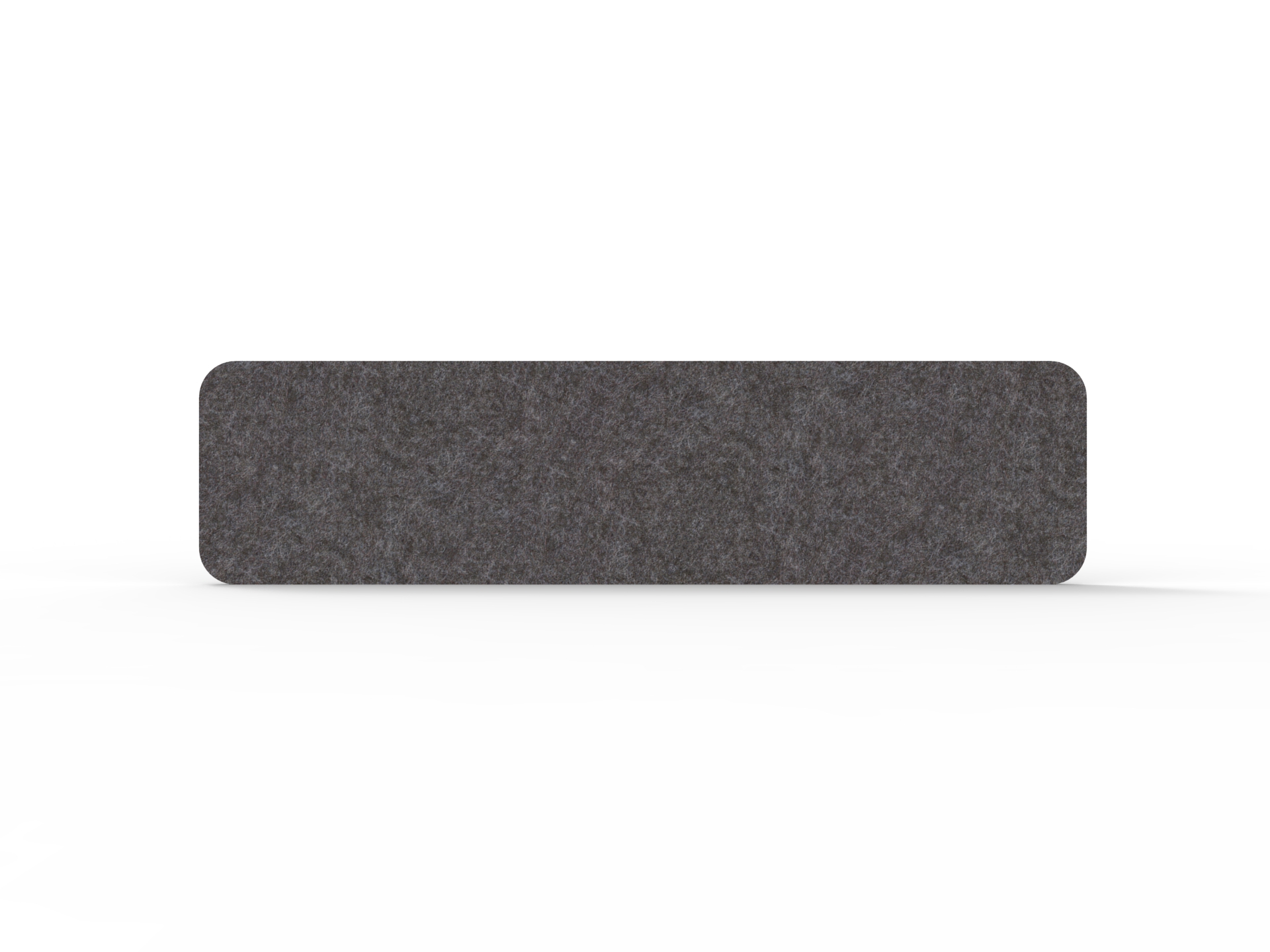 Rapidline Acouline Desk Mounted Screen – Char 040 | 24mm Thick × 1190mm W × 300mm H