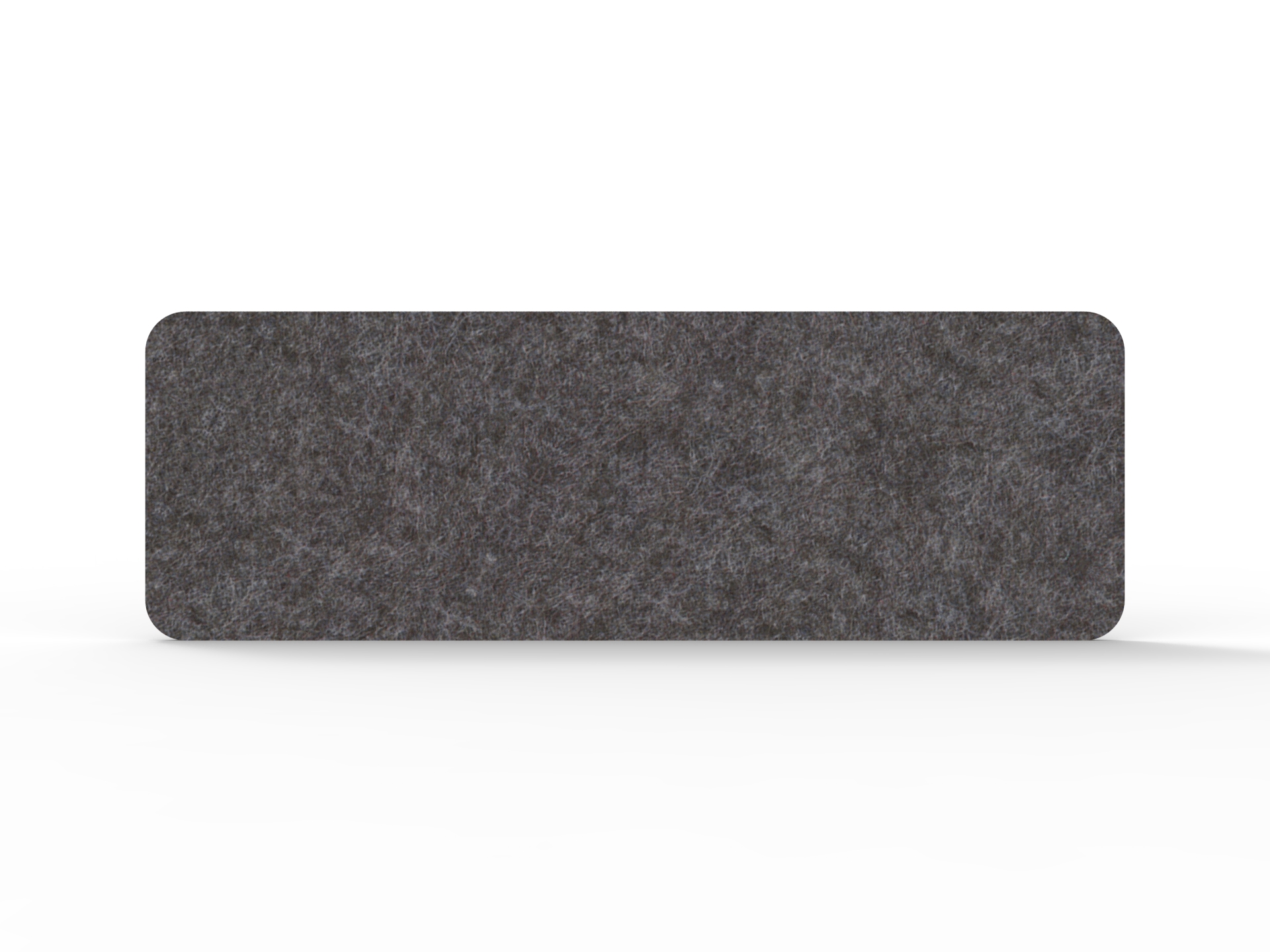 Acouline Desk Mounted Screen | Char 040 | 24mm Thick | 1190mm W × 400mm H | Rapidline
