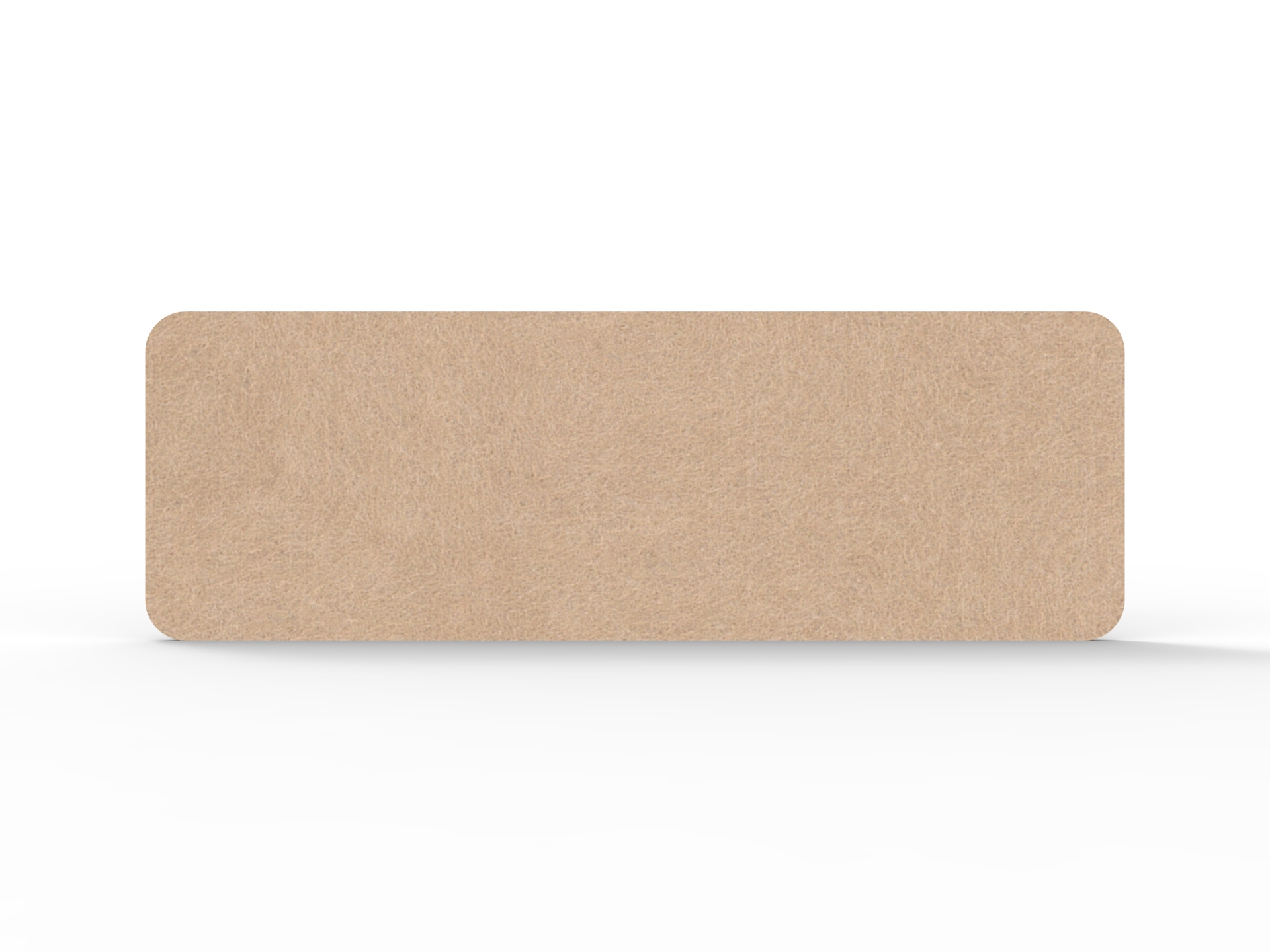 Rapidline Acouline Desk Mounted Screen – Clay 370 | 12mm × 1190mm × 400mm
