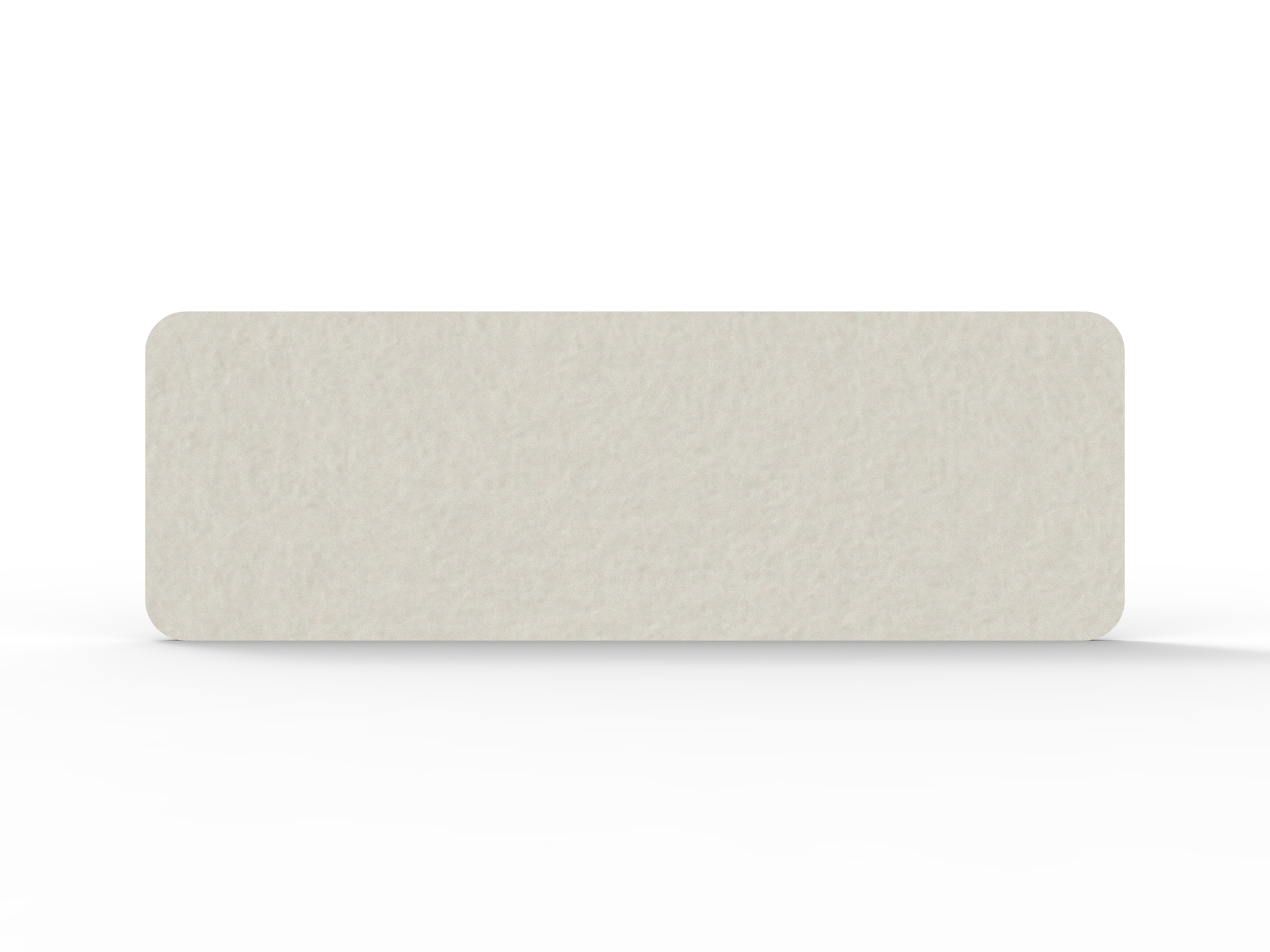 Acouline Desk Mounted Screen – 24mm × 1190mm W × 400mm H | Frost 380 | Rapidline