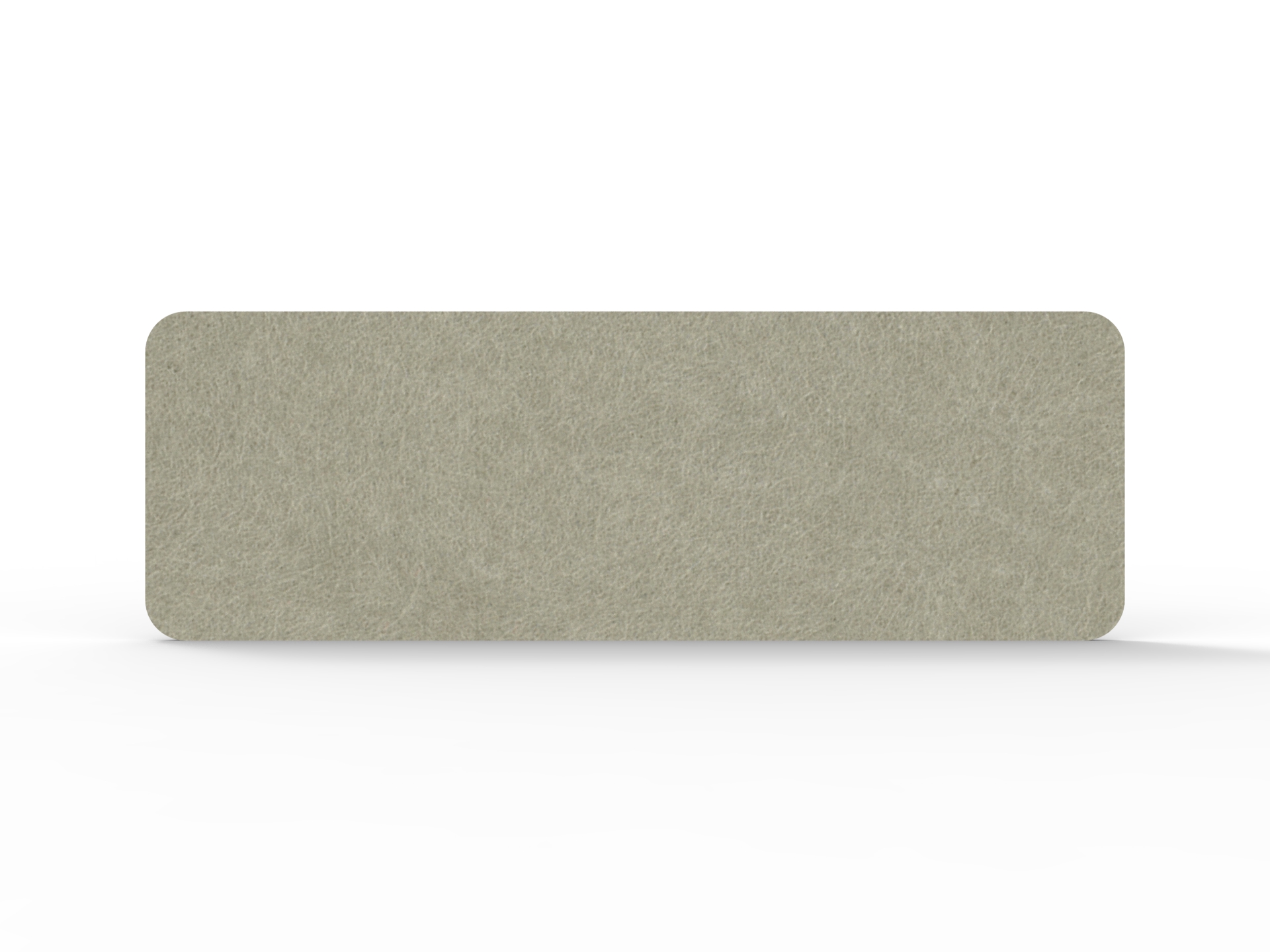 Acouline Desk Mounted Acoustic Screen | 400mm H x 1190mm W x 24mm T | Moss | Rapidline