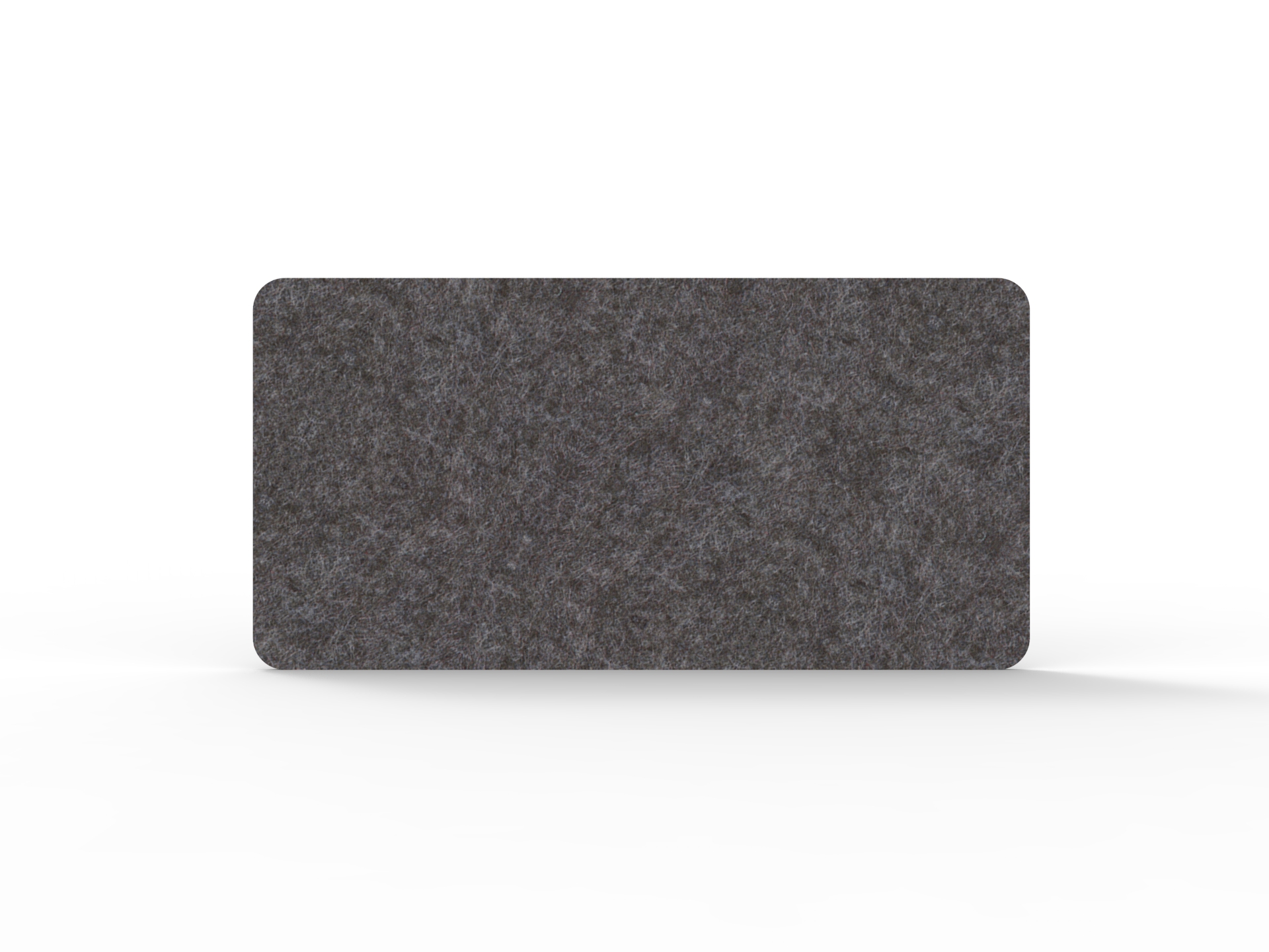 Acouline Desk Mounted Acoustic Screen – Char | 24mm × 1190 × 600mm | Rapidline