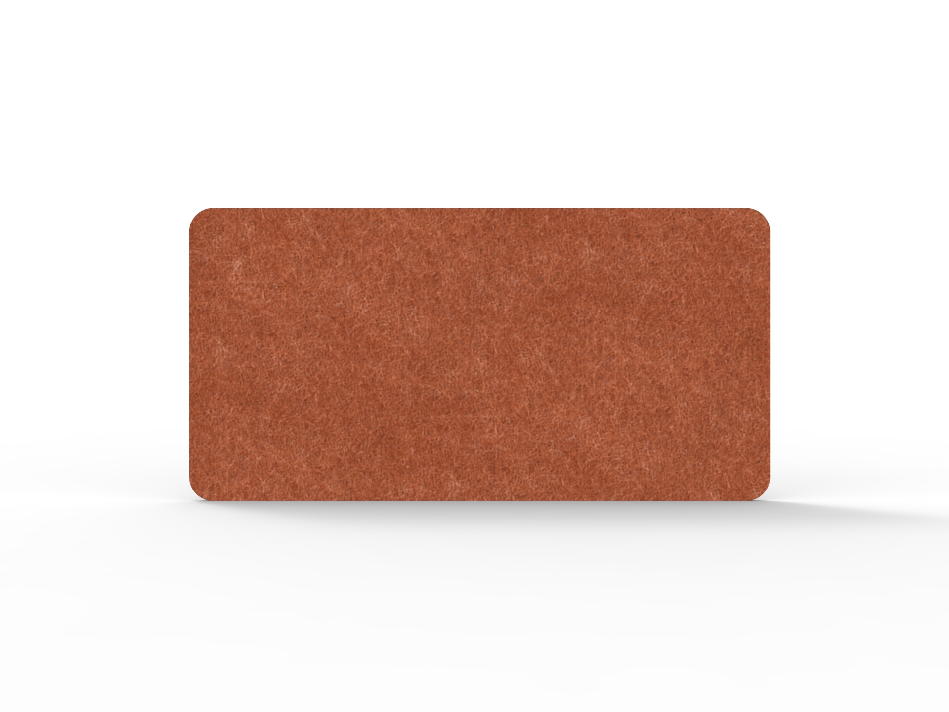 Rapidline Acouline Desk Mounted Acoustic Screen – Ember | 24mm Thick x 1190mm Wide x 600mm Tall