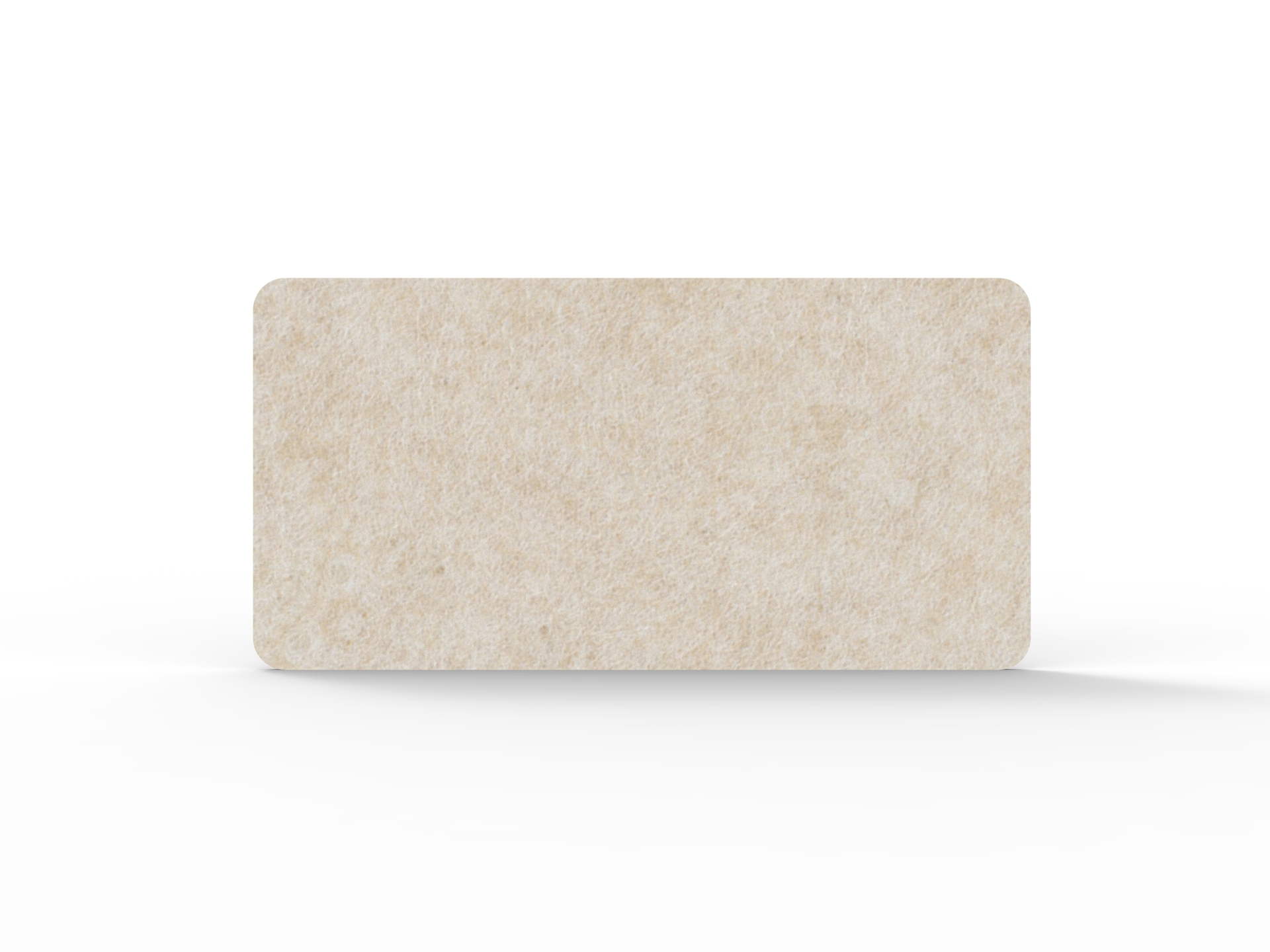 Acouline Desk Mounted Acoustic Screen – Truffle | 24mm × 1190 × 600mm | Rapidline