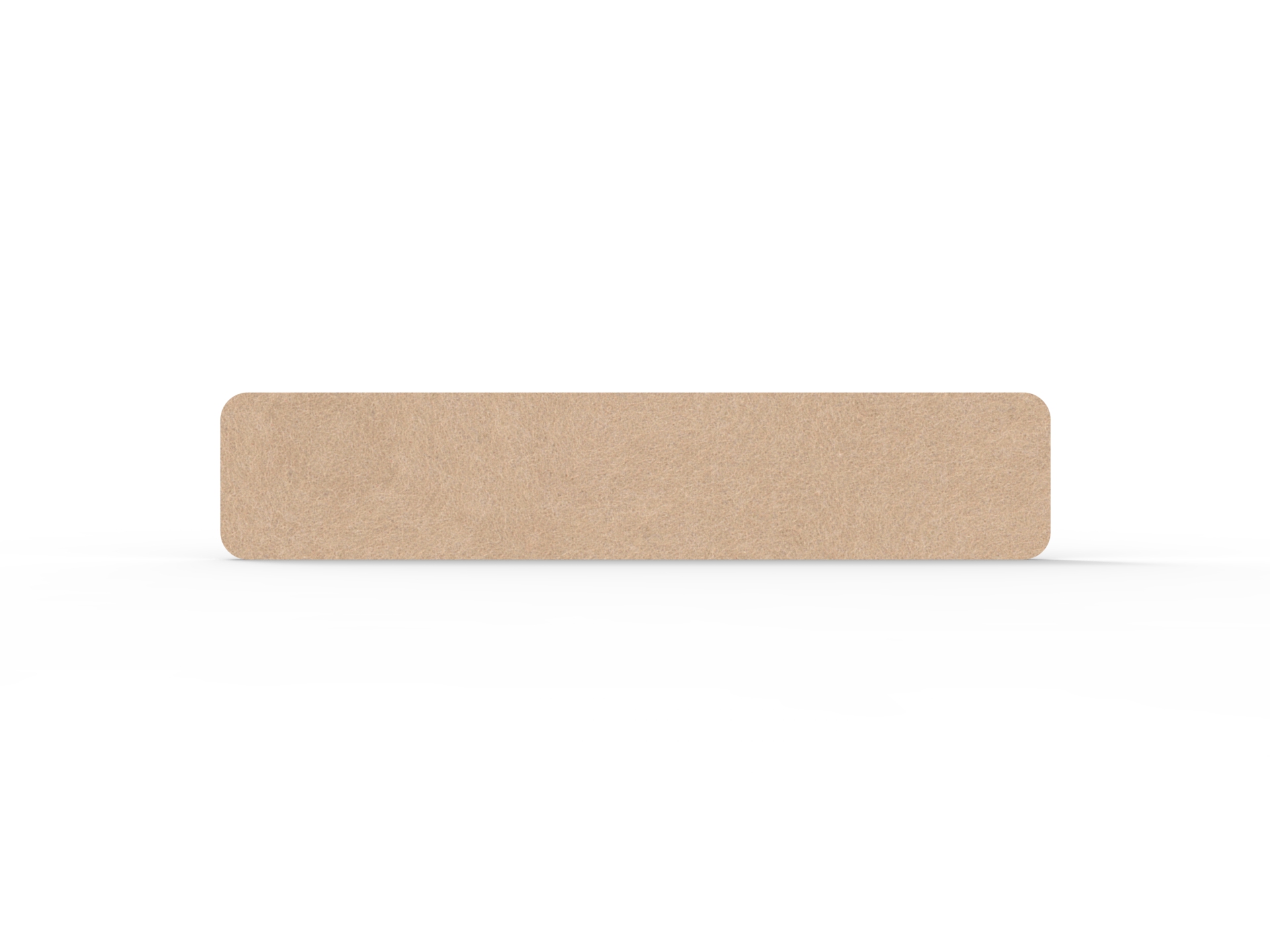Acouline Desk Mounted Screen – Clay 370 | 12mm x 1490mm x 300mm | RapidLine