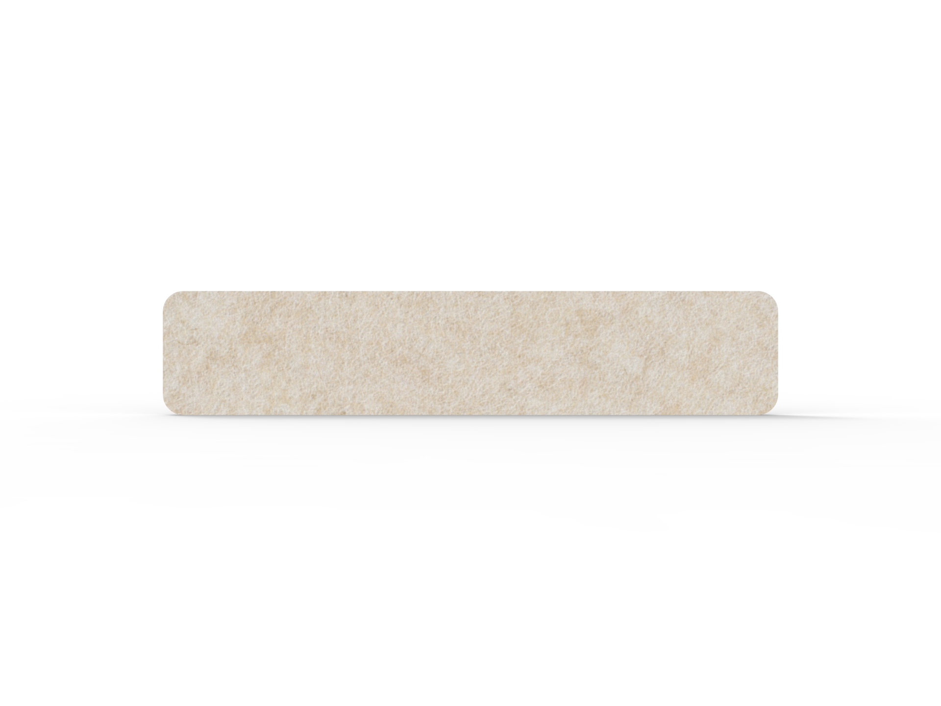 Acouline Desk Mounted Screen – Truffle | 12mm Thick × 1490mm Wide × 300mm High – Rapidline