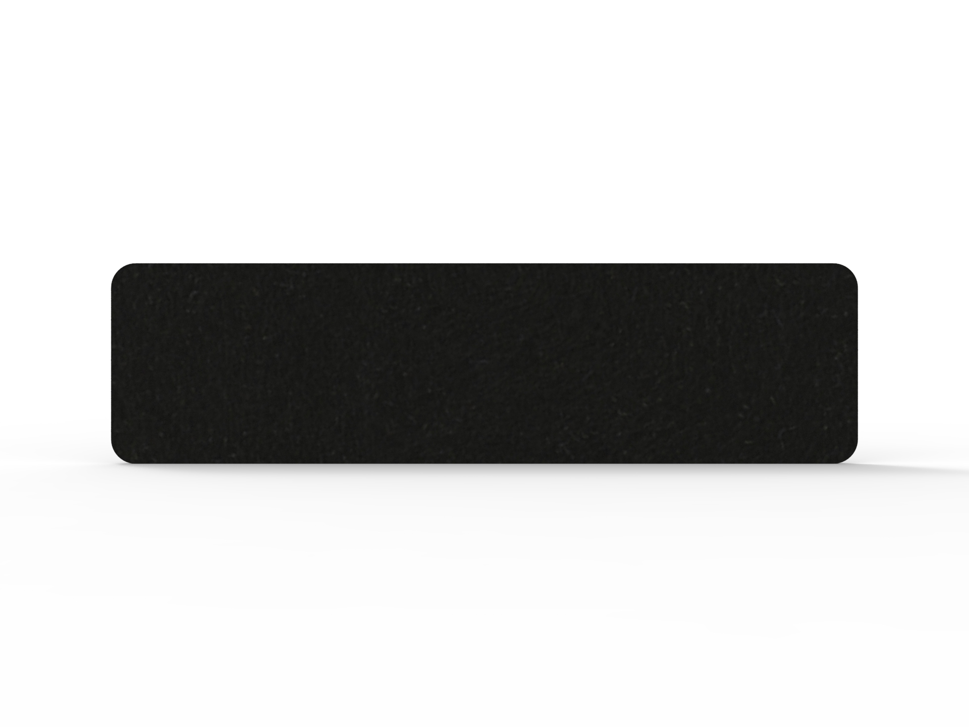 Acouline Desk Mounted Acoustic Screen – Coal, 1490mm W × 400mm H × 12mm T, Suits 1500mm Desktop | Rapidline