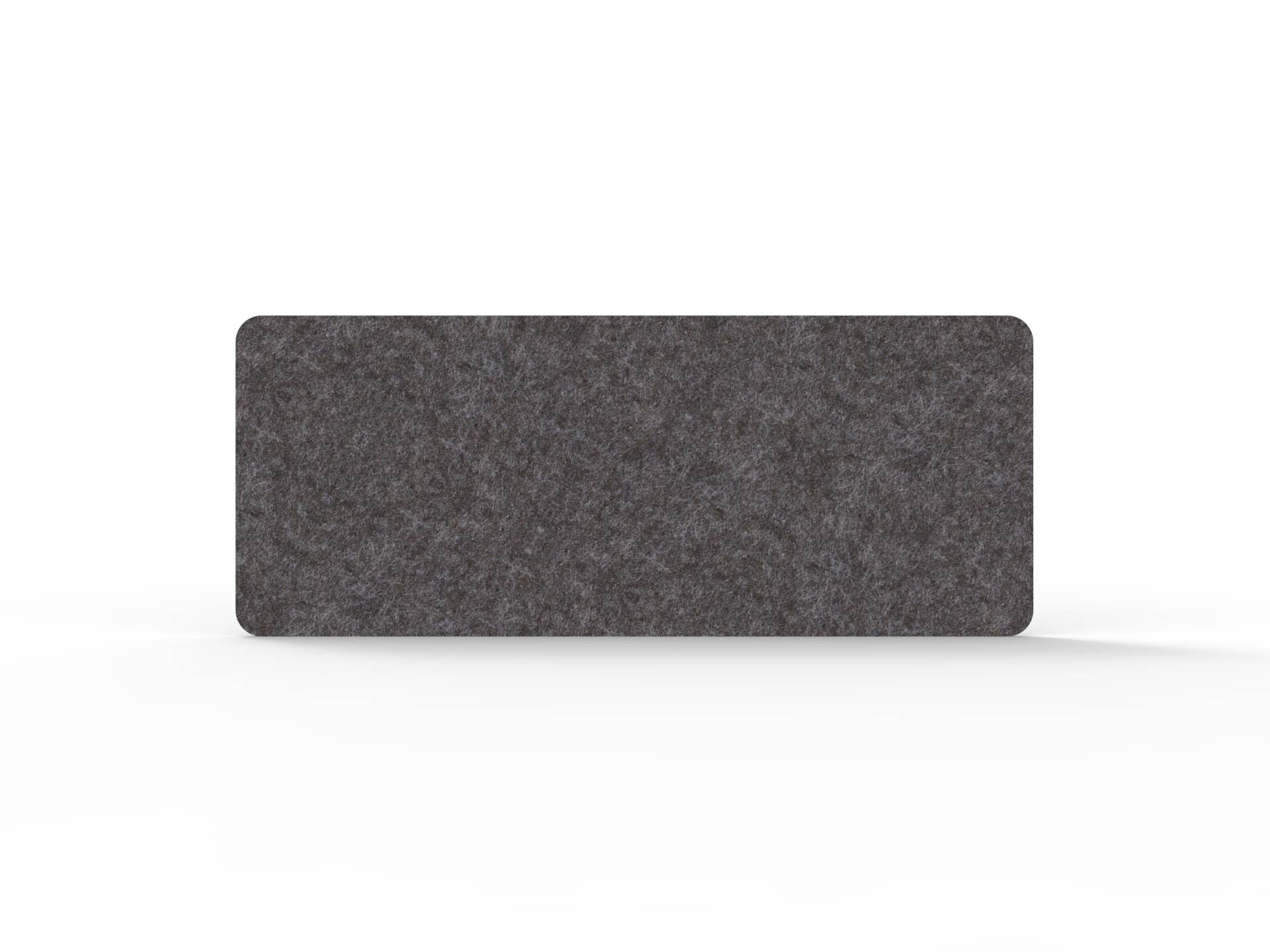 Acouline Desk Screen – Char 040 | 12mm Thick | 1490×600mm | Rapidline