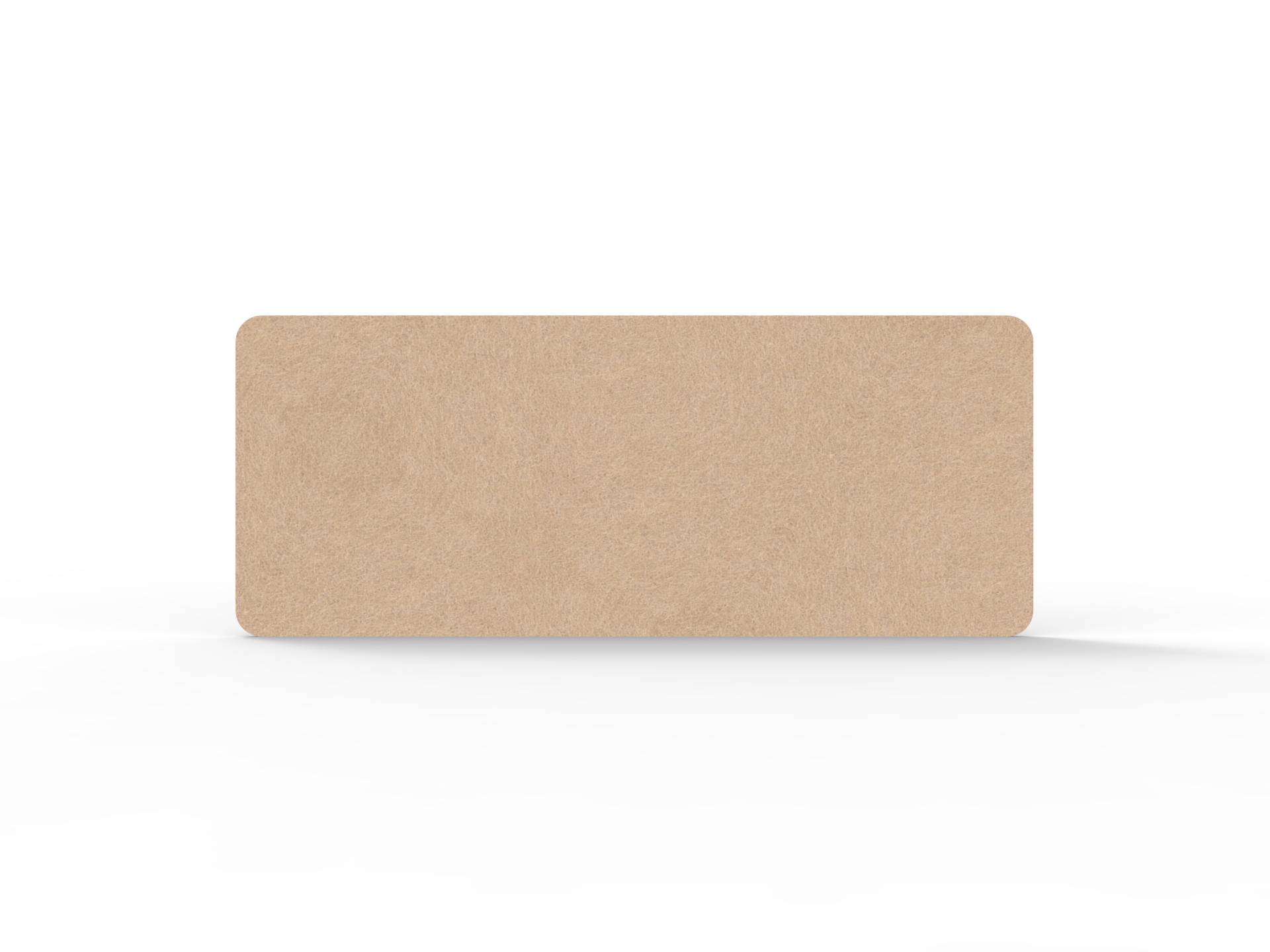 Rapidline Acouline Desk Mounted Screen – Clay | 1490 × 600mm × 12mm | Open-Plan Privacy & Acoustic Panel