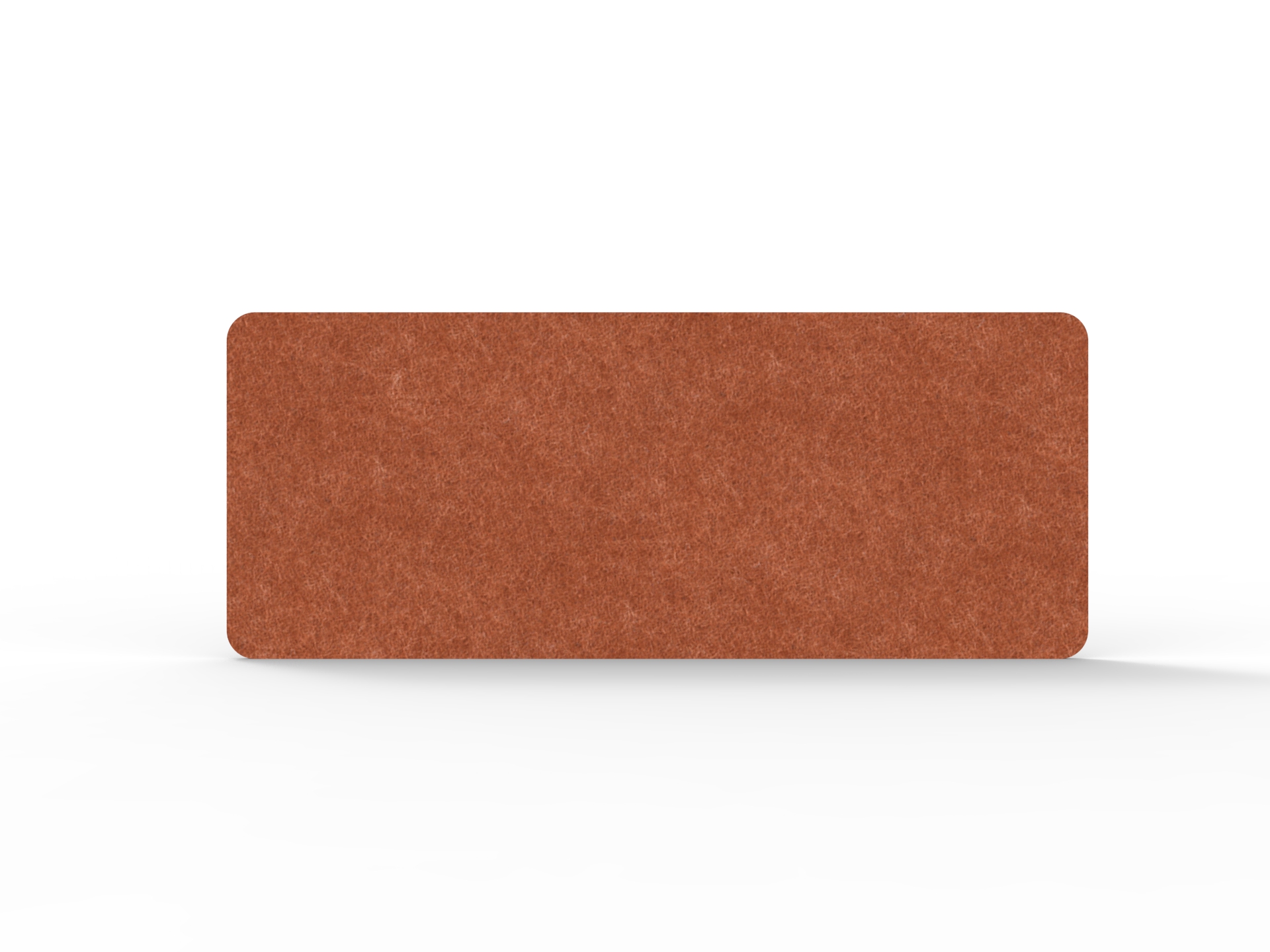 Acouline Desk Mounted Screen – Ember | 12mm Thick × 600mm High × 1490mm Wide | Rapidline
