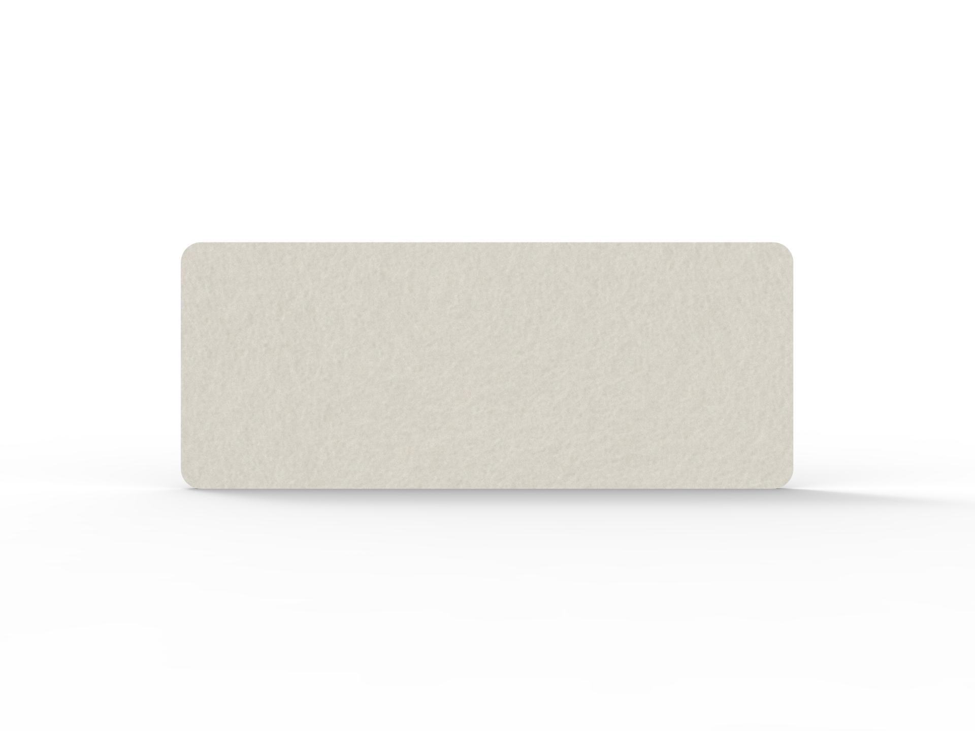 Rapidline Acouline Desk Mounted Screen – Frost | 1490 × 600mm × 12mm | Open-Plan Privacy & Acoustic Panel