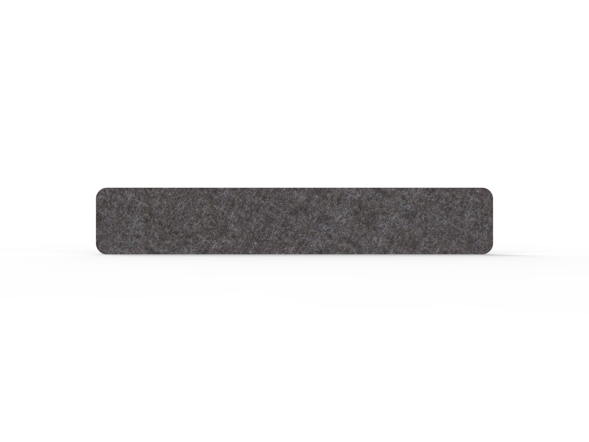 Rapidline Acouline Desk Mounted Screen – Char 040, 12mm, 1790mm W x 300mm H