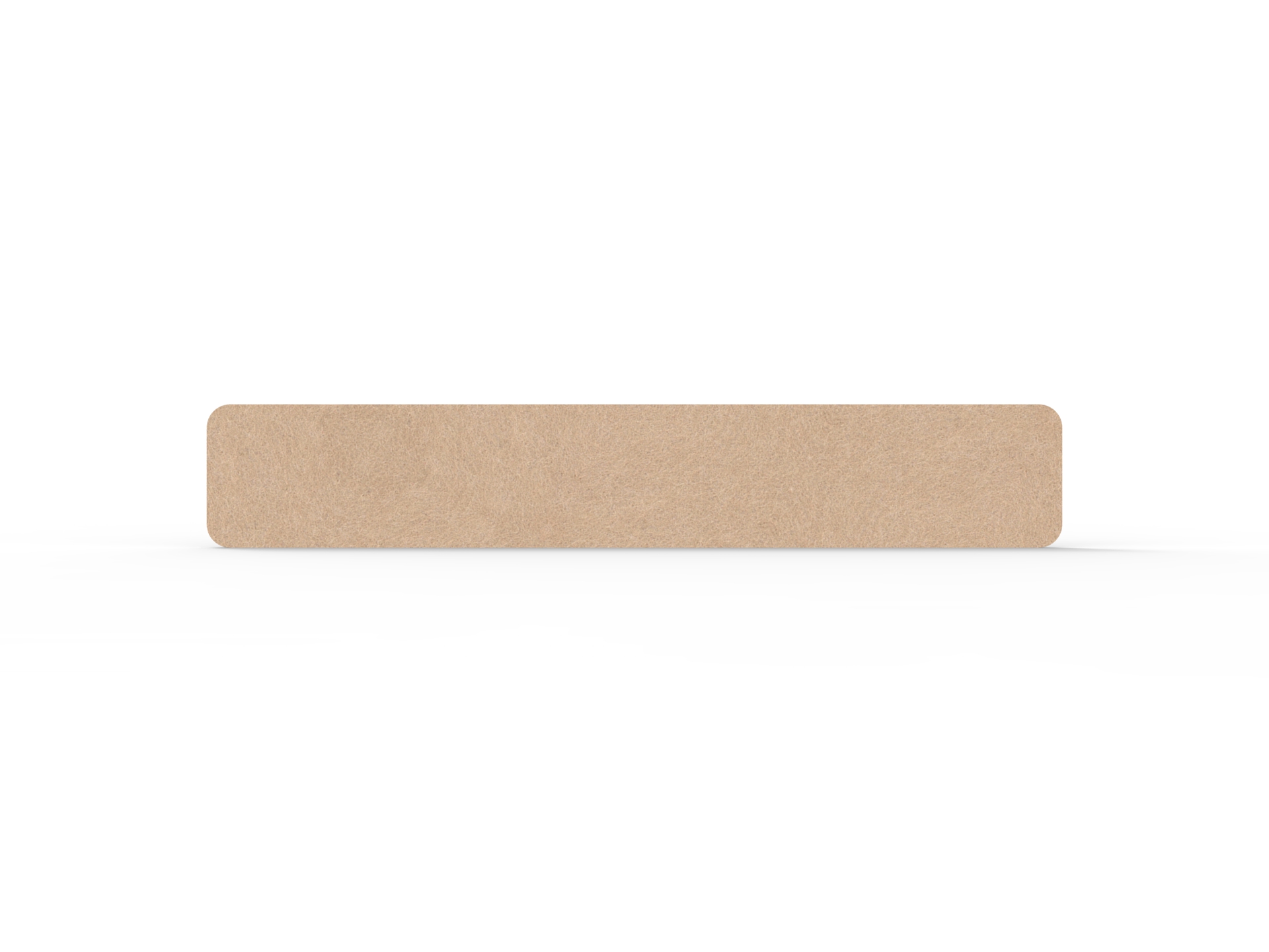 Rapidline Acouline Desk Screen – Clay 370 | 12mm Thick × 300mm H × 1790mm W