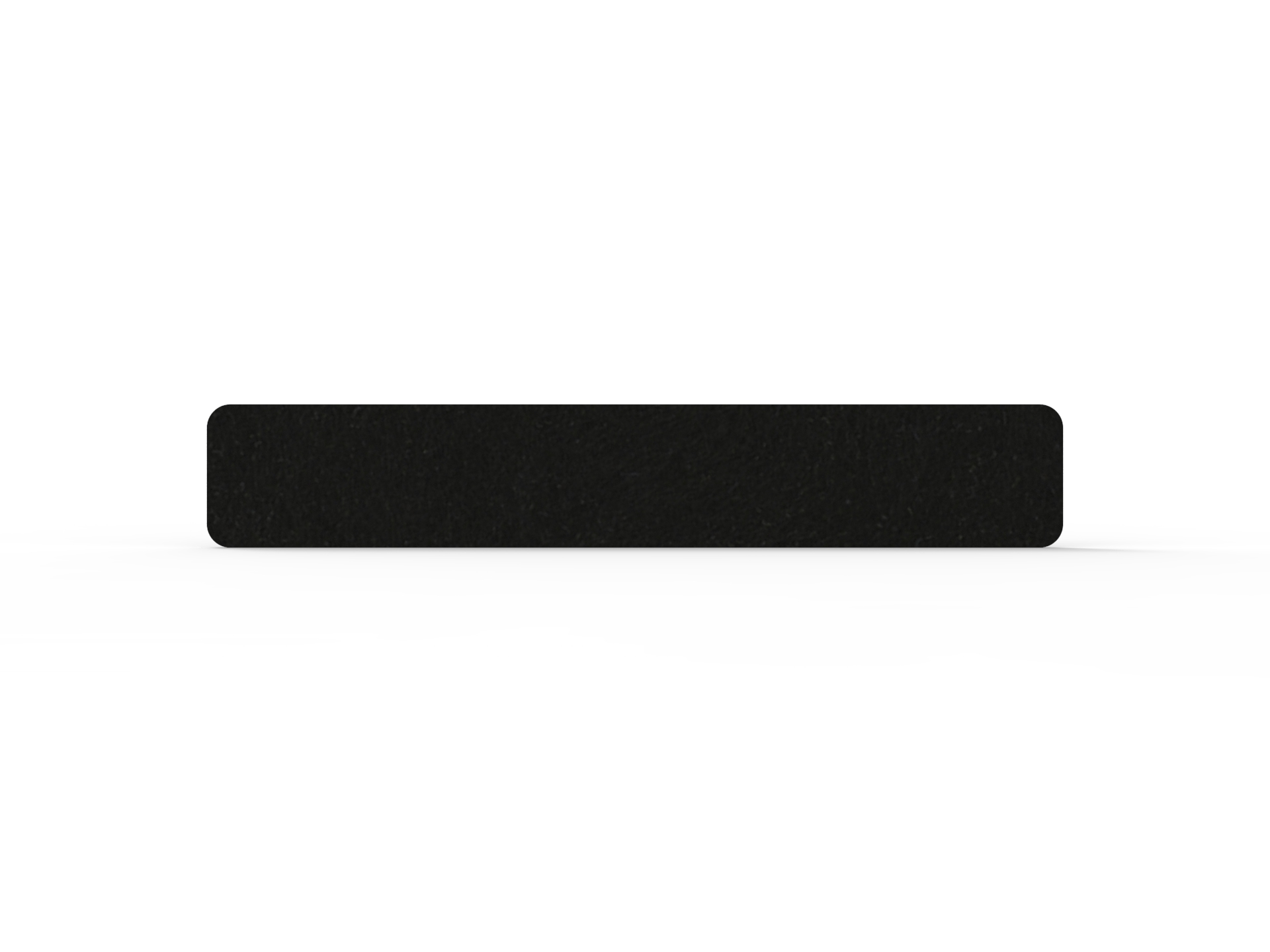 Rapidline Acouline Desk Mounted Screen – Coal 070, 12mm, 1790mm W x 300mm H