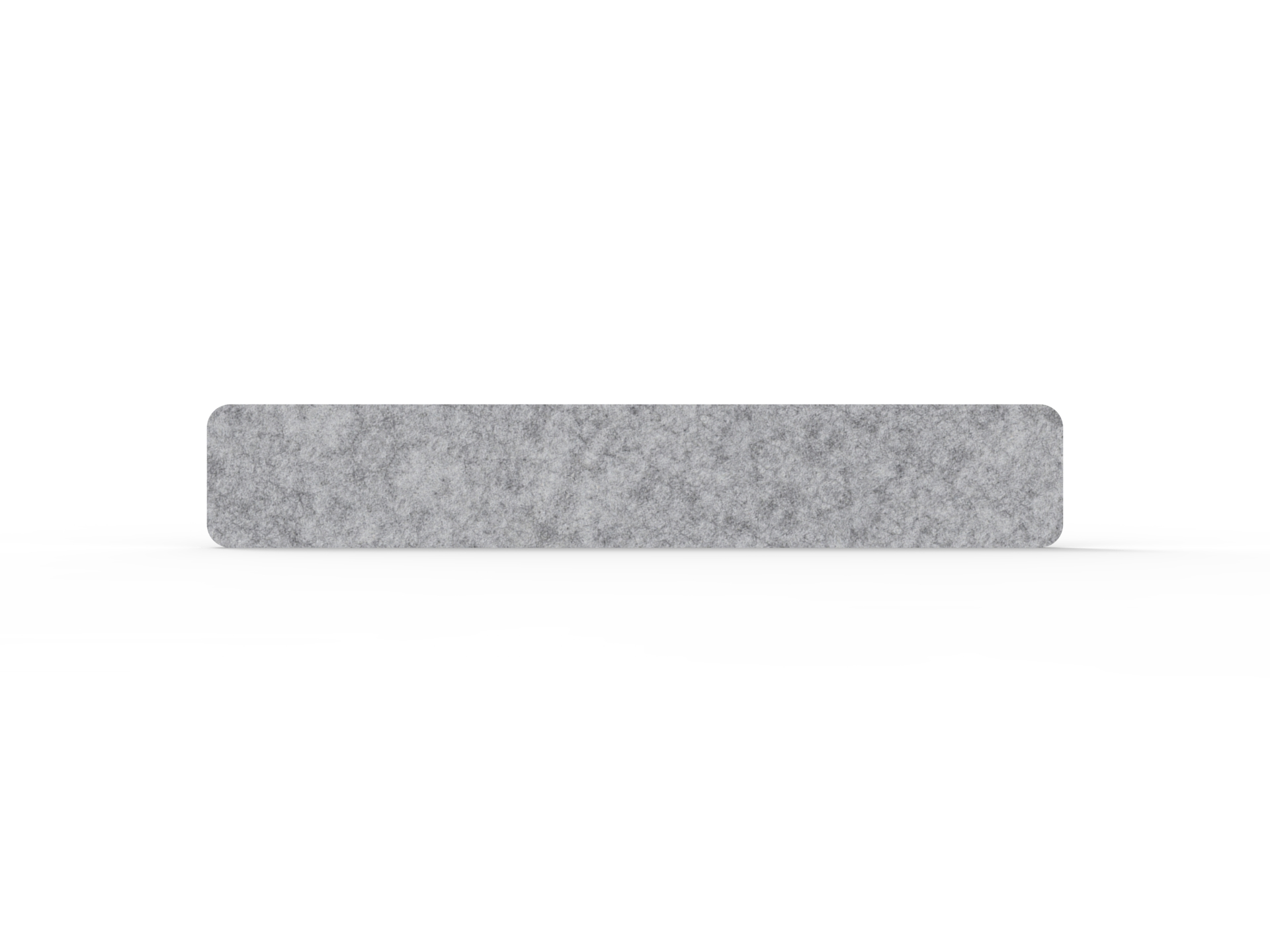 Rapidline Acouline Desk Mounted Screen – Flint 030, 12mm, 1790mm W x 300mm H