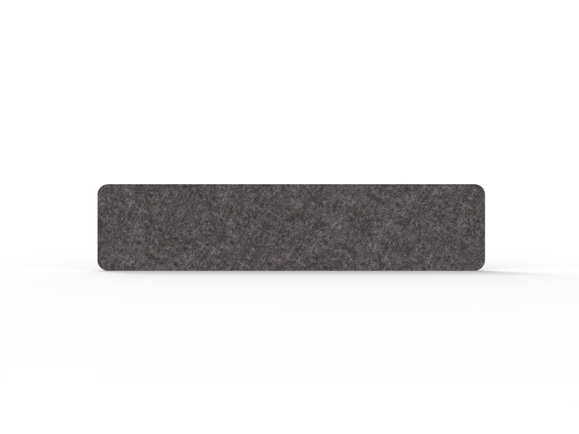 Rapidline Acouline Desk Mounted Screen – Char 040 | 24mm Thick | 1790mm × 400mm
