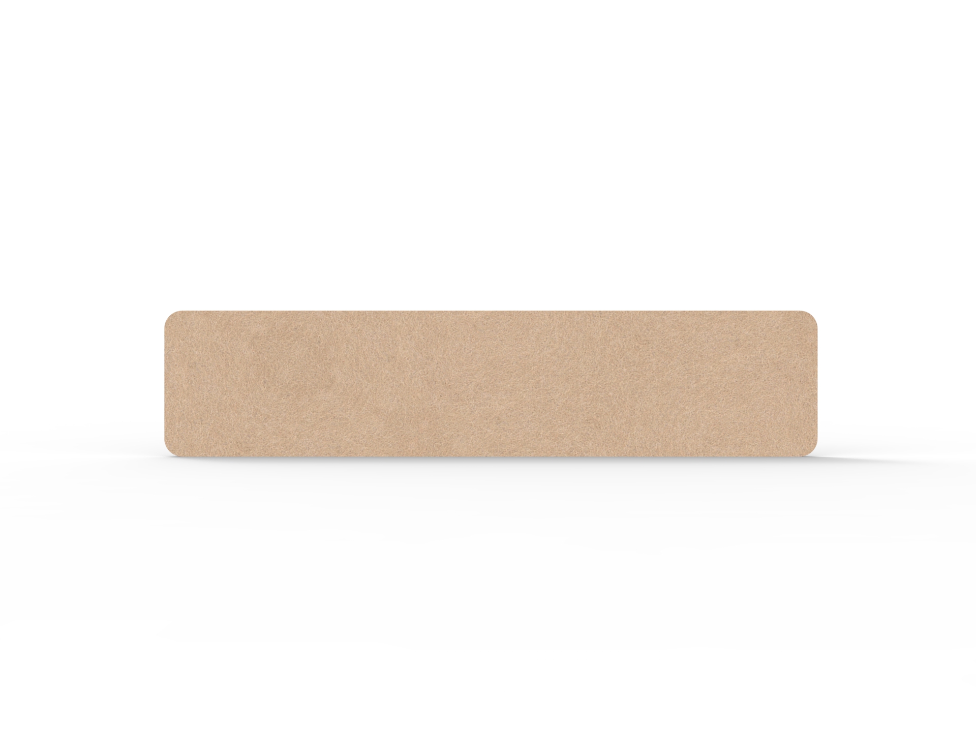 Acouline Desk Mounted Screen | Clay 370 | 24mm x 1790mm x 400mm | Rapidline