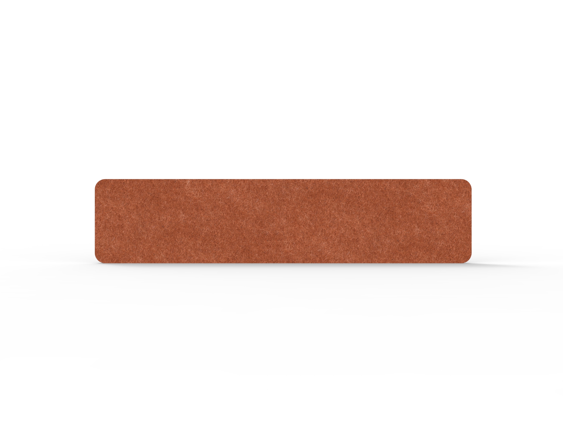 Rapidline Acouline Desk Mounted Screen – Ember | 12mm Thick x 400mm H x 1790mm W