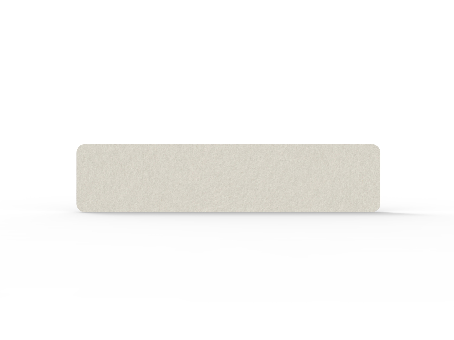 Acouline Desk Mounted Screen – Frost | Rapidline | 1790mm W × 400mm H × 12mm T