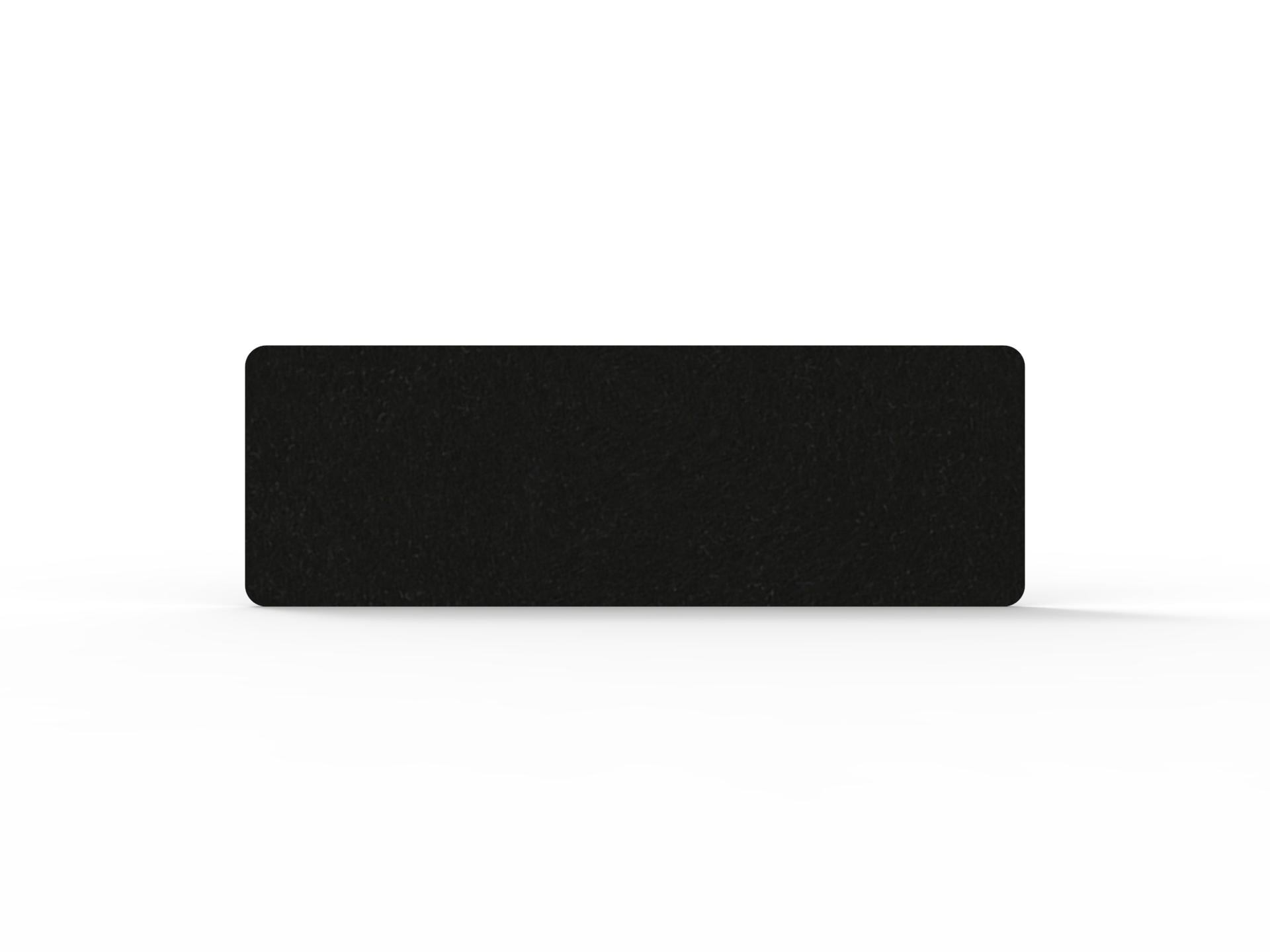 Acouline Desk Mounted Screen – Coal | 12mm Thick × 600mm H × 1790mm W | Rapidline