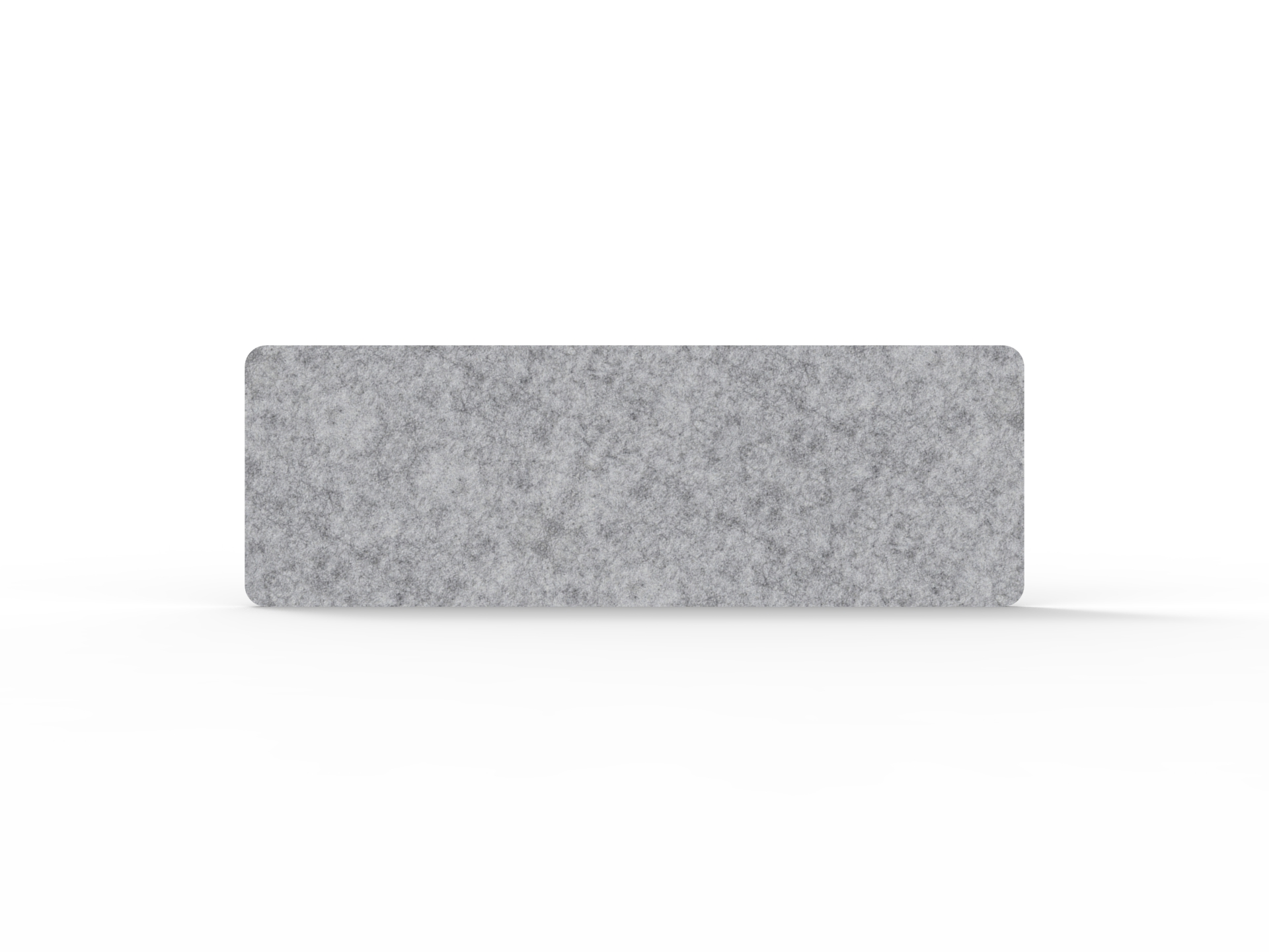 Acouline Desk Mounted Screen – Flint | 12mm Thick × 600mm H × 1790mm W | Rapidline